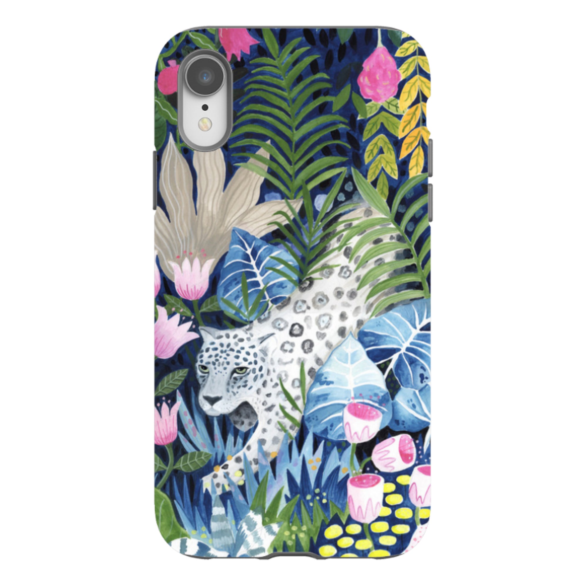 iPhone Tough Case - Prowling Leopard By Bex Parkin