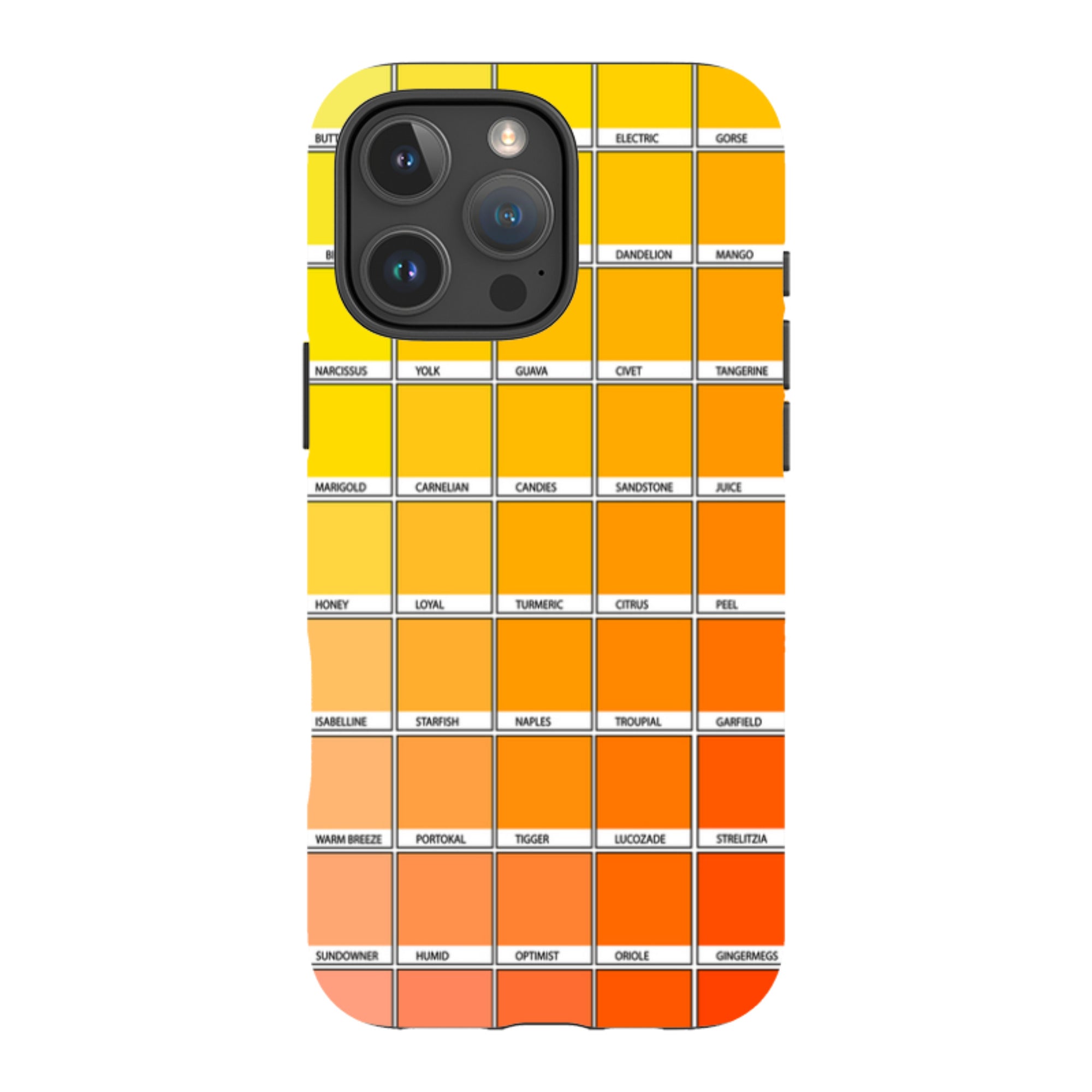 iPhone MagSafe Tough Case -  Yellow Chromology By Kitty Joseph