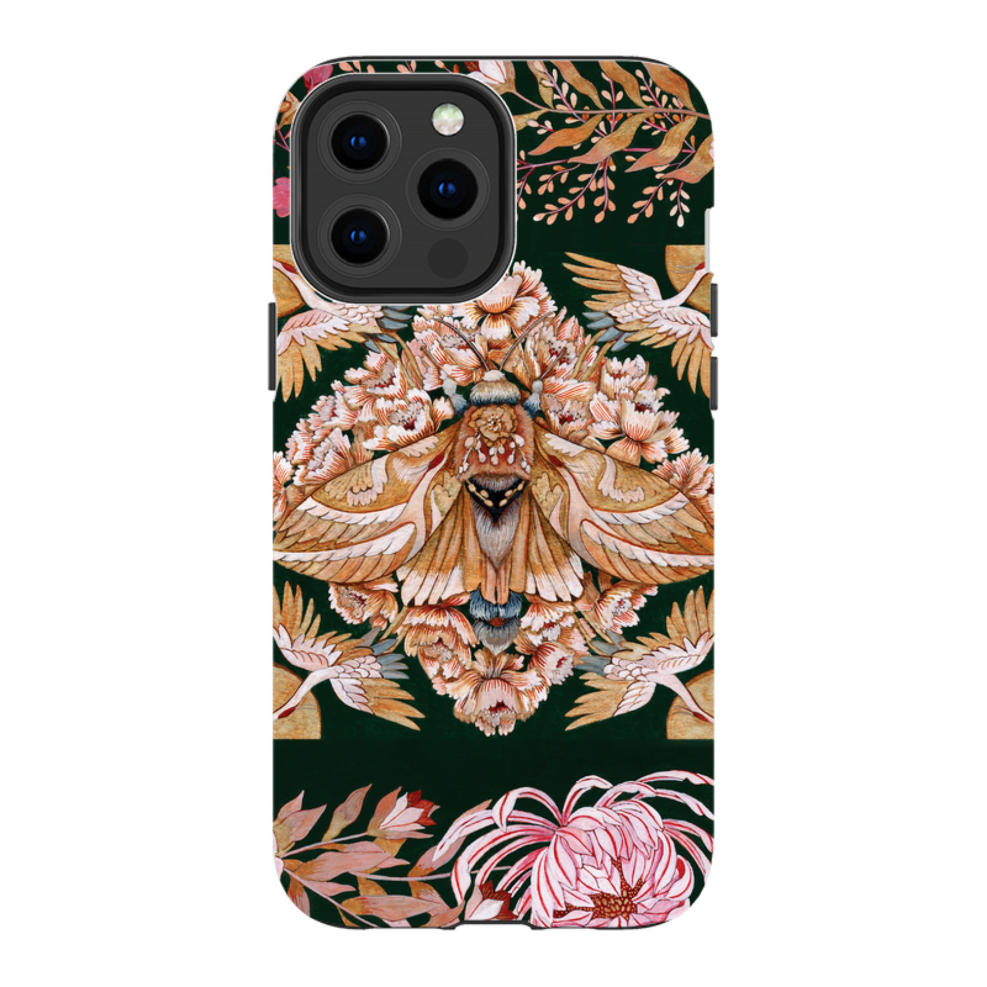iPhone MagSafe Tough Case -  Golden Moth By Maria Matos