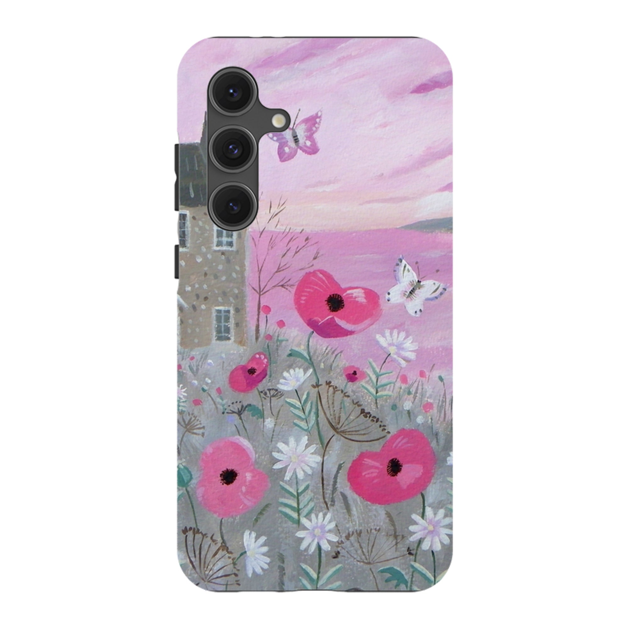 Samsung Tough Case - Seaside Flowers By Mary Stubberfield