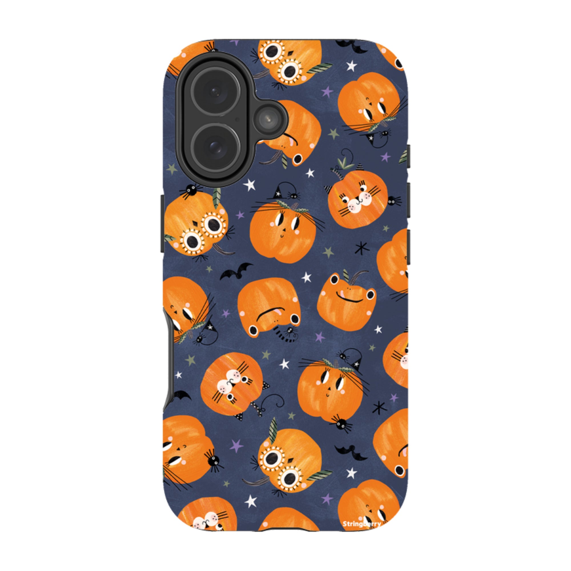 iPhone MagSafe Tough Case -  Halloween Pumpkin Dark By Ali Brookes