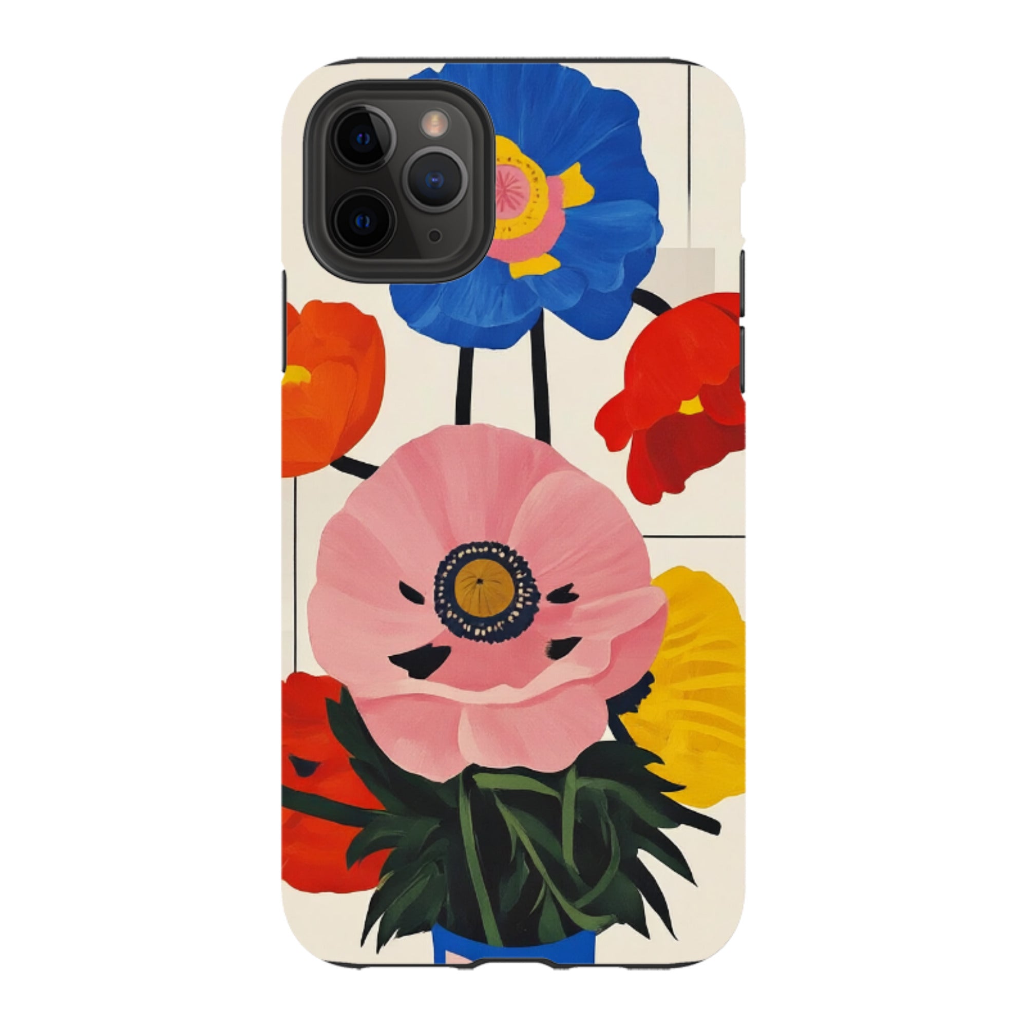 iPhone Tough Case - Kisling Poppy Peach