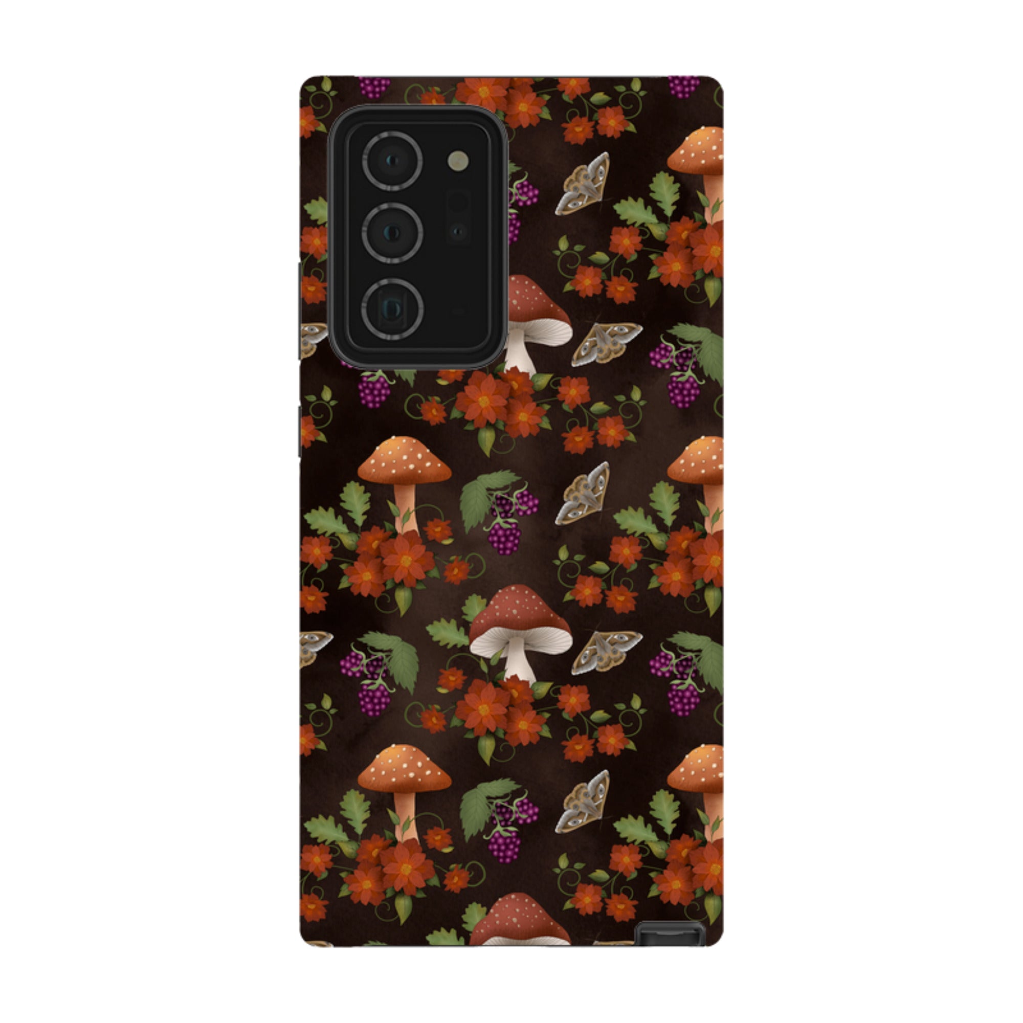 Samsung Tough Case -Mushroom Floral