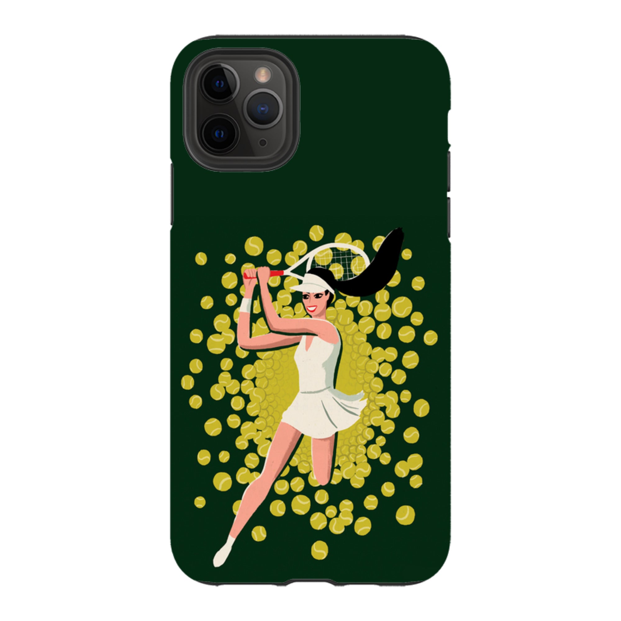 iPhone Tough Case - Tennis Burst