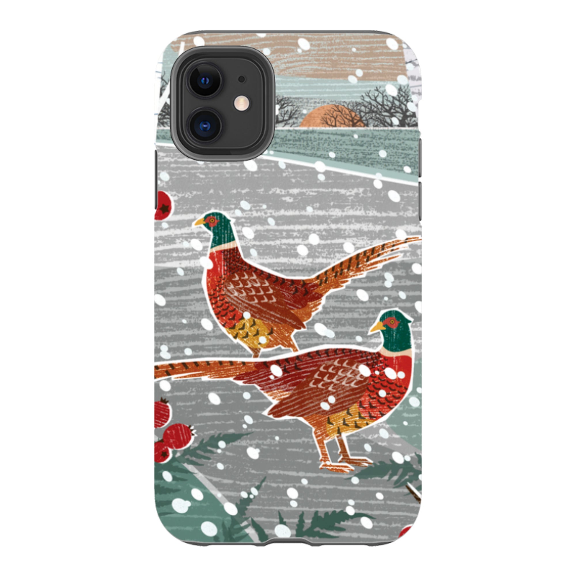 iPhone Tough Case - Snowy Day By Liane Payne