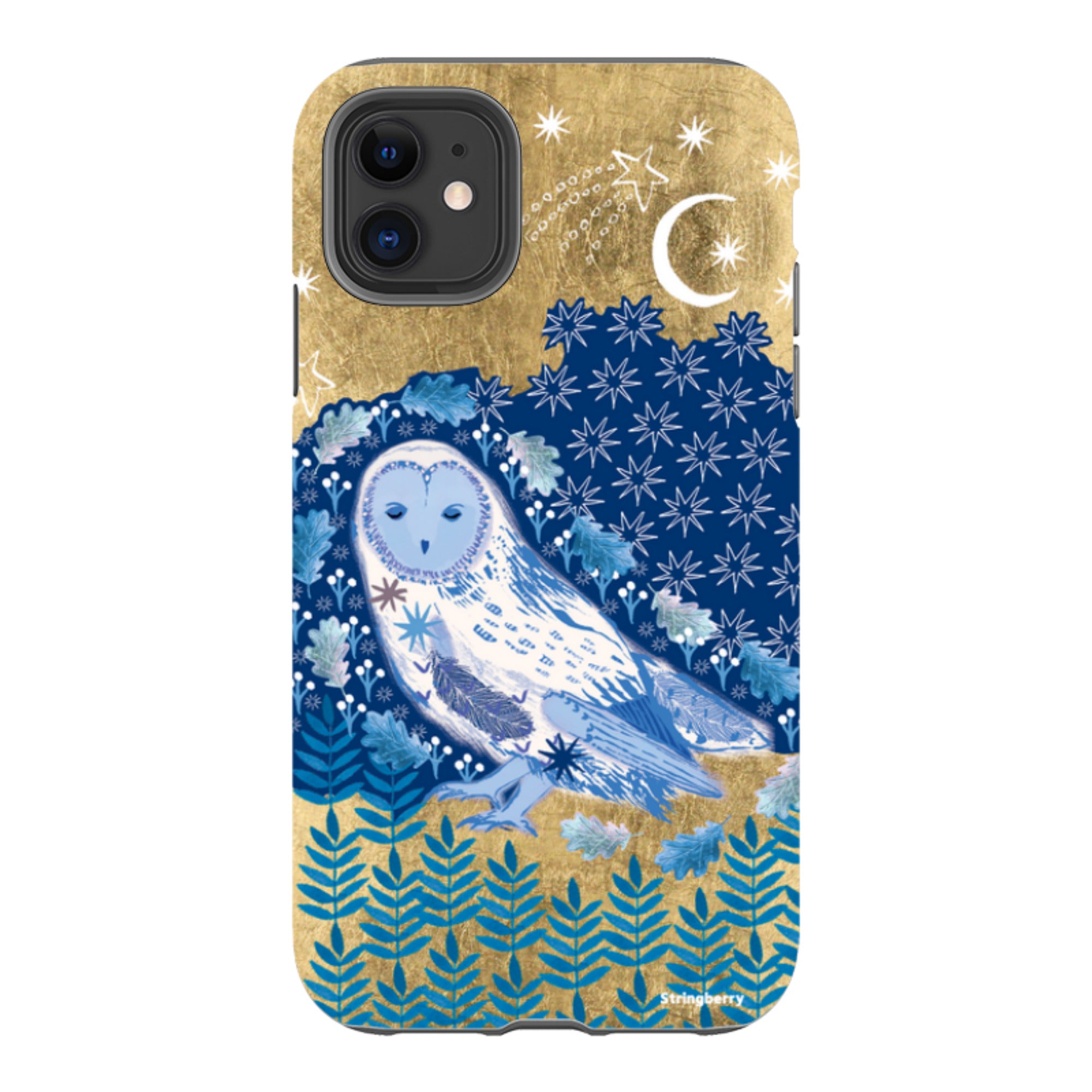 iPhone Tough Case - Owl By Emma Frances Grant