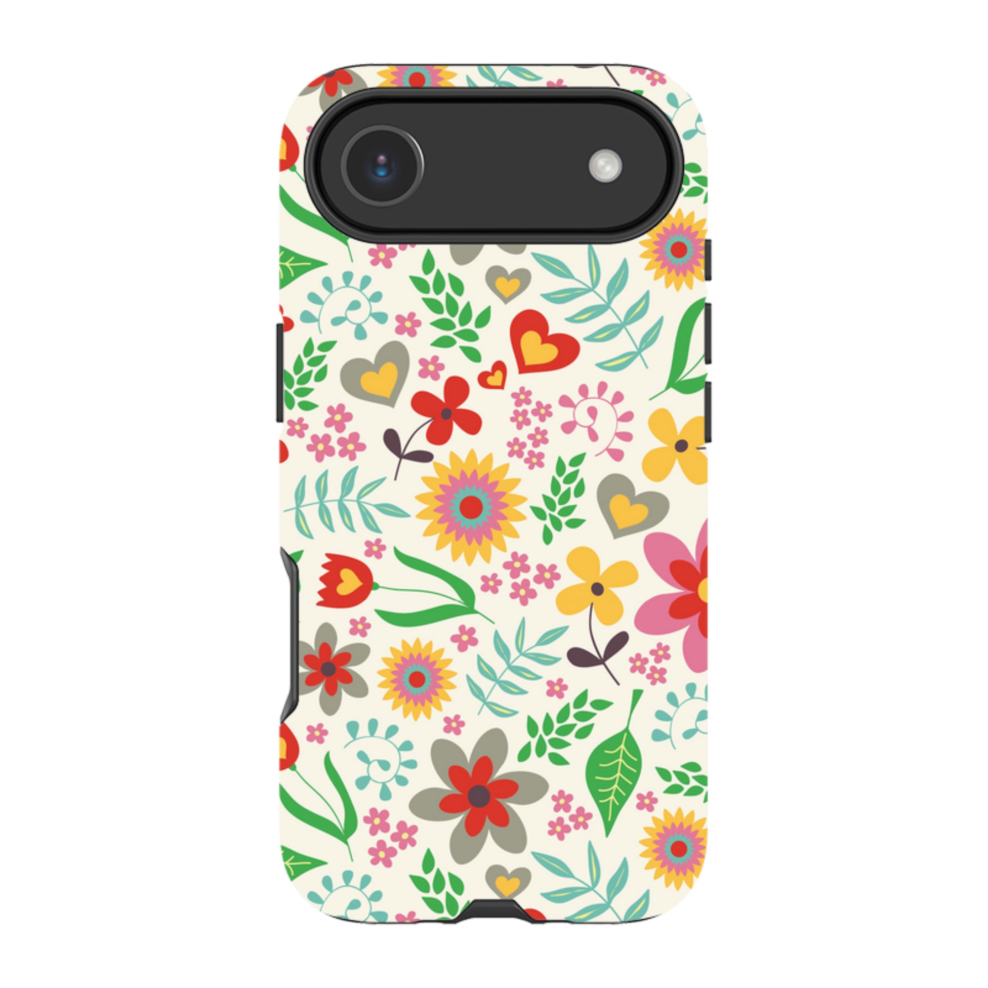 iPhone Tough Case - Folky Floral By Suzy Taylor