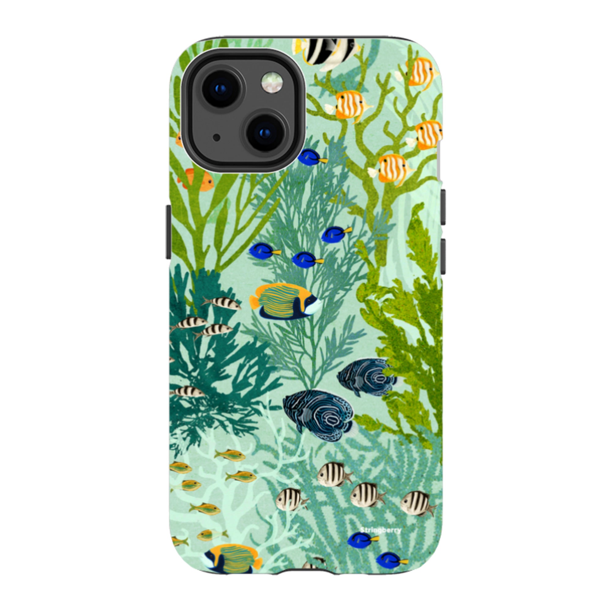 iPhone MagSafe Tough Case - Coral Forest By Katherine Quinn