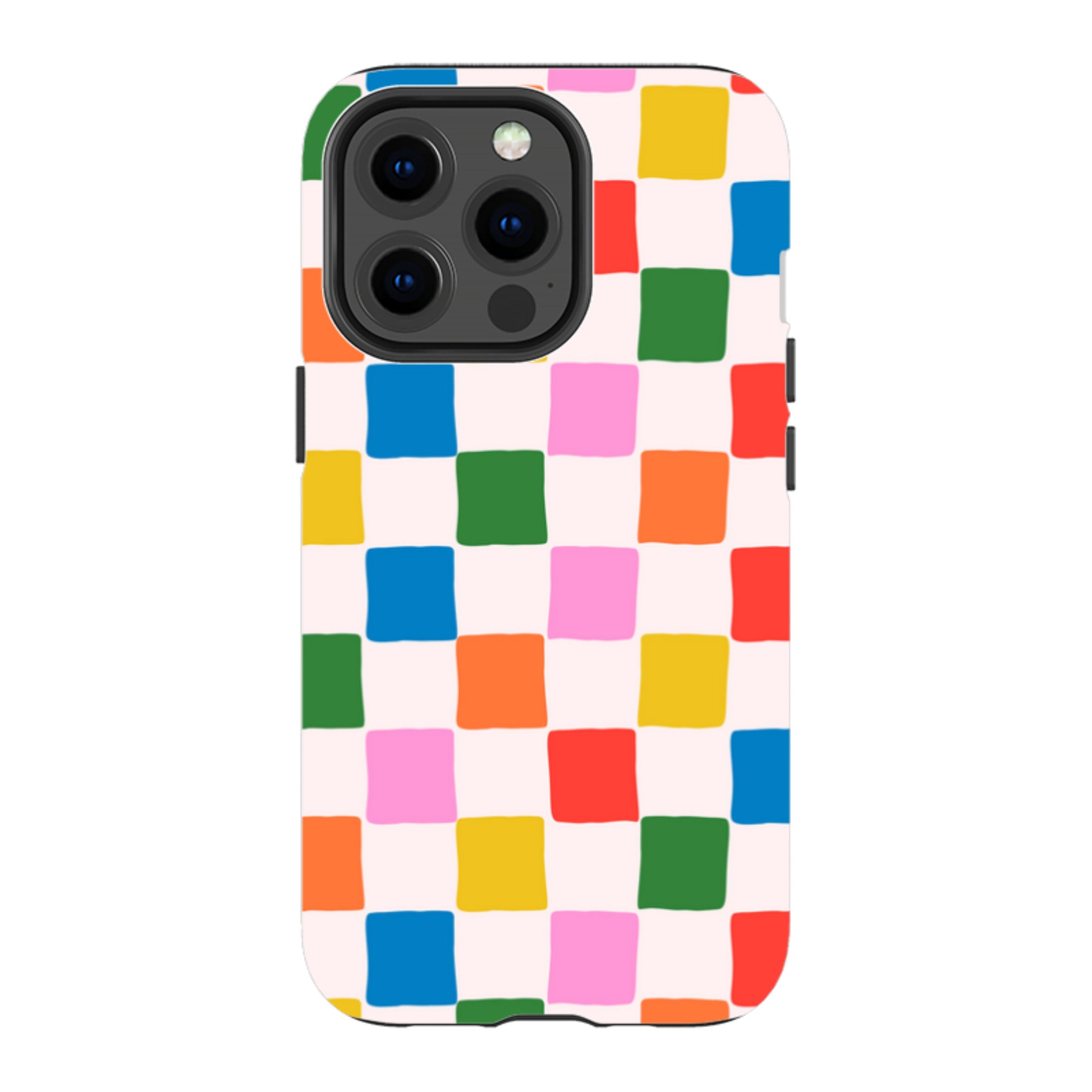 iPhone Tough Case -Multi Tiles