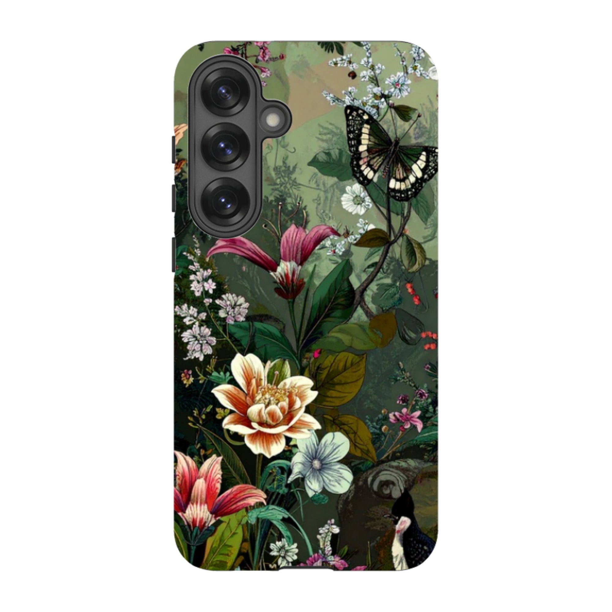 Samsung Tough Case - Green Vyne Butterfly