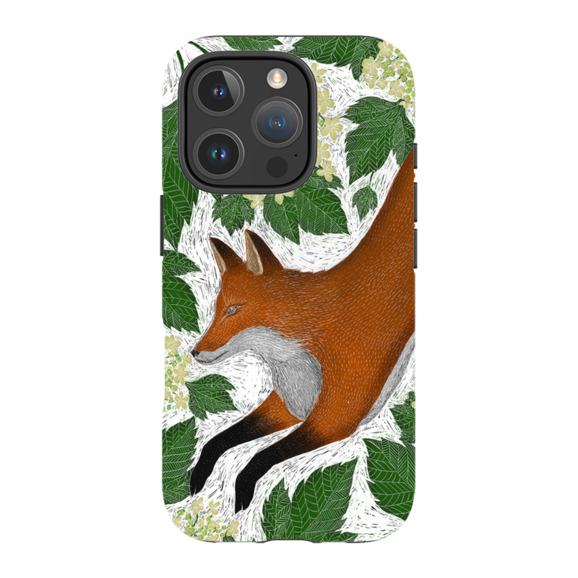 iPhone Tough Case - Fox By Catherine Rowe