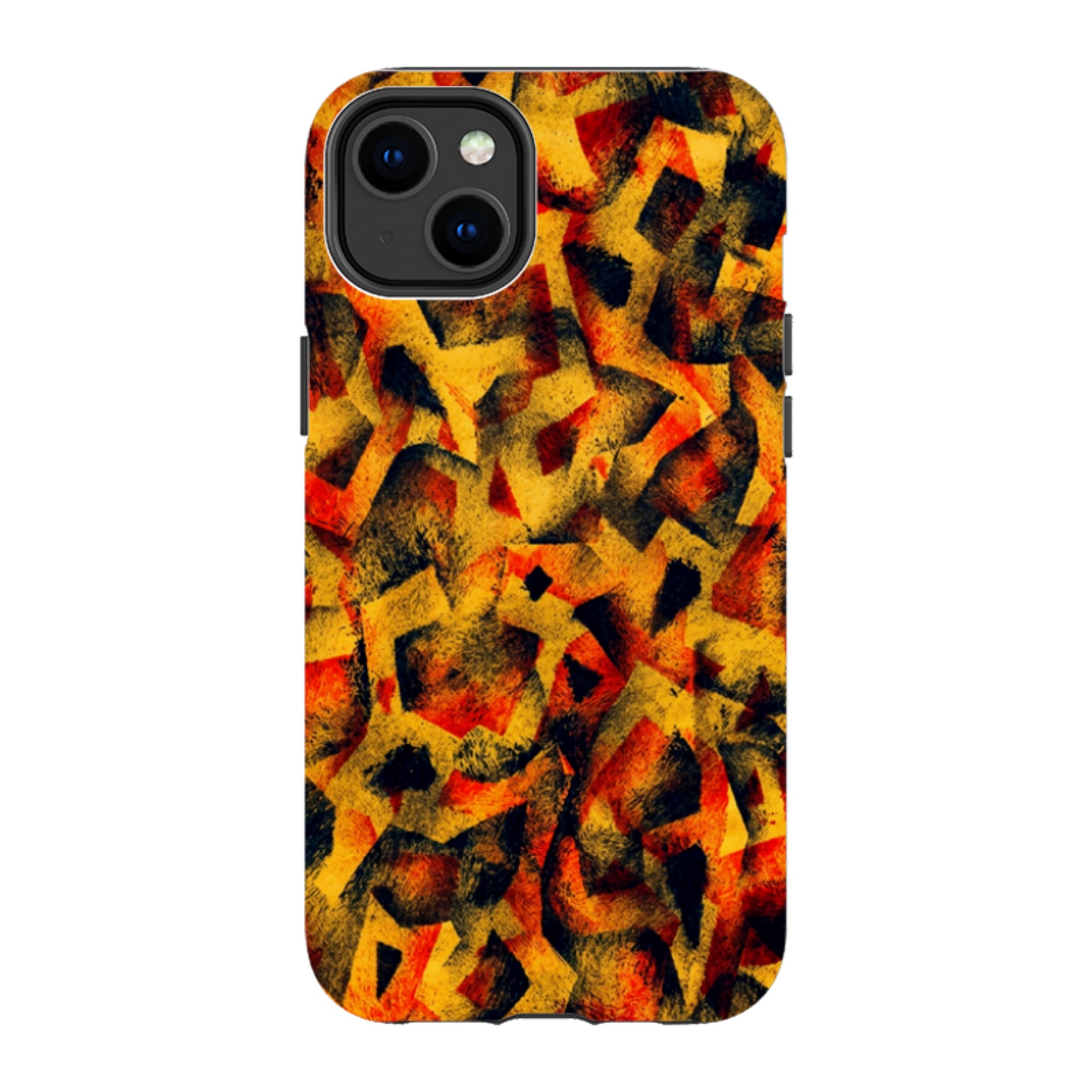 iPhone Tough Case - Abstract Cubism