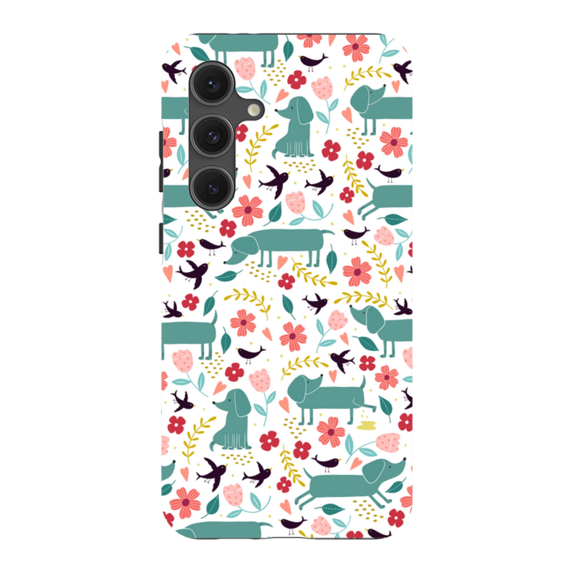Samsung Tough Case - Cheek Dachshunds By Suzy Taylor
