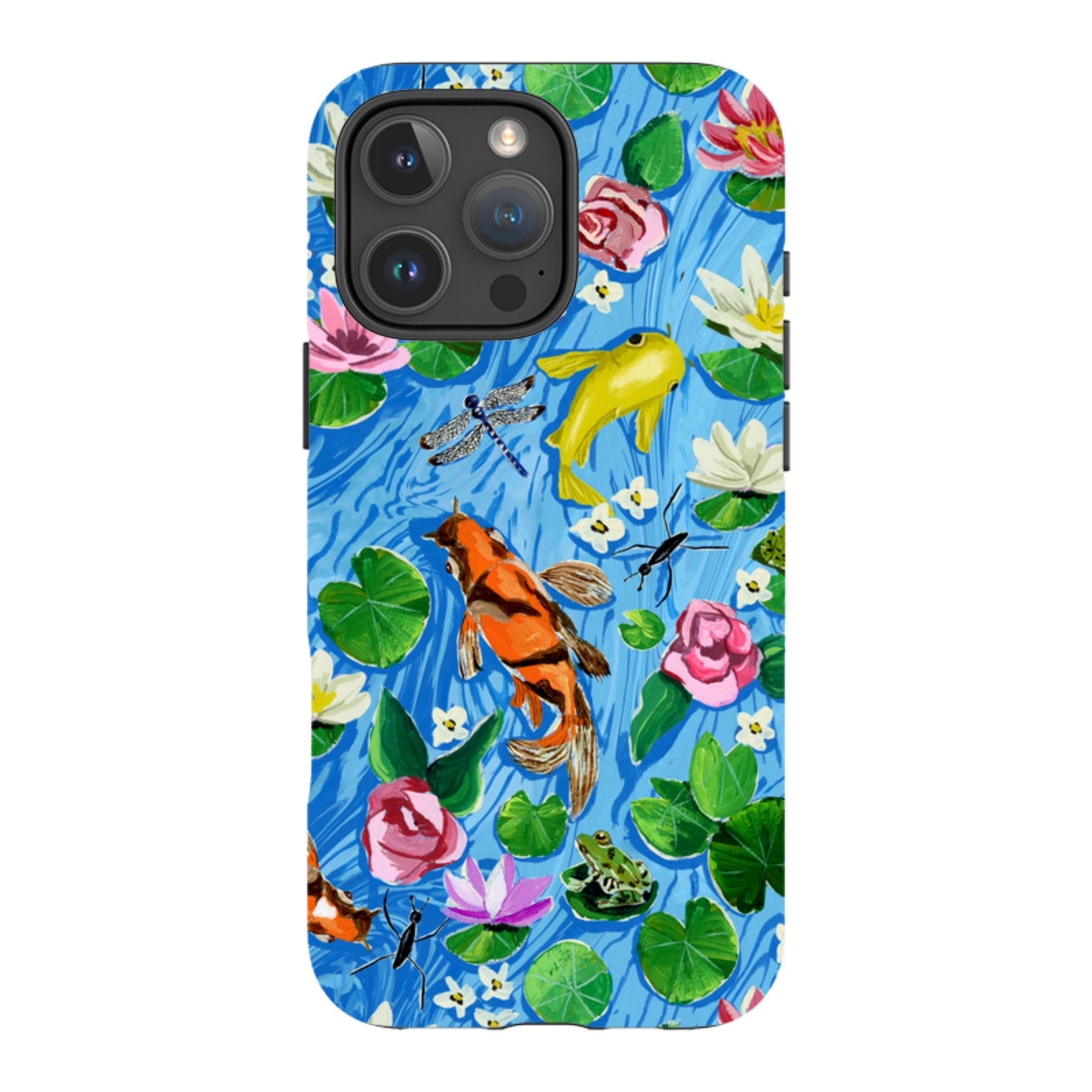 iPhone MagSafe Tough Case - Floral Pond By Abby Jacobs
