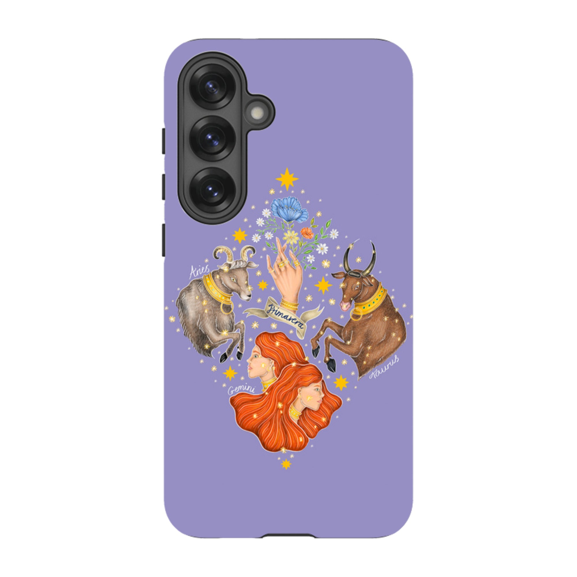 Samsung Tough Case - Spring Zodiac By Catherine Rowe