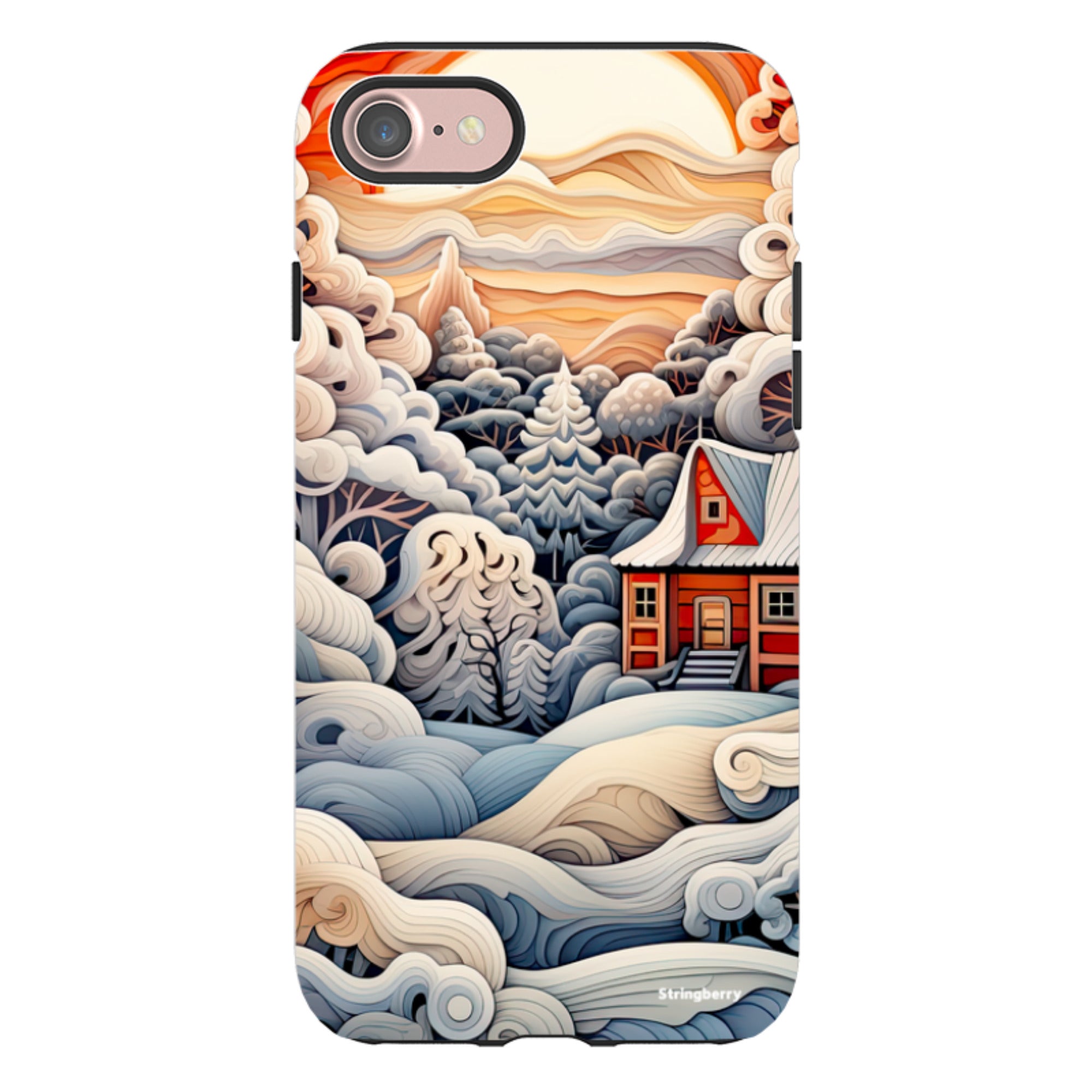 iPhone Tough Case - Winter World IV