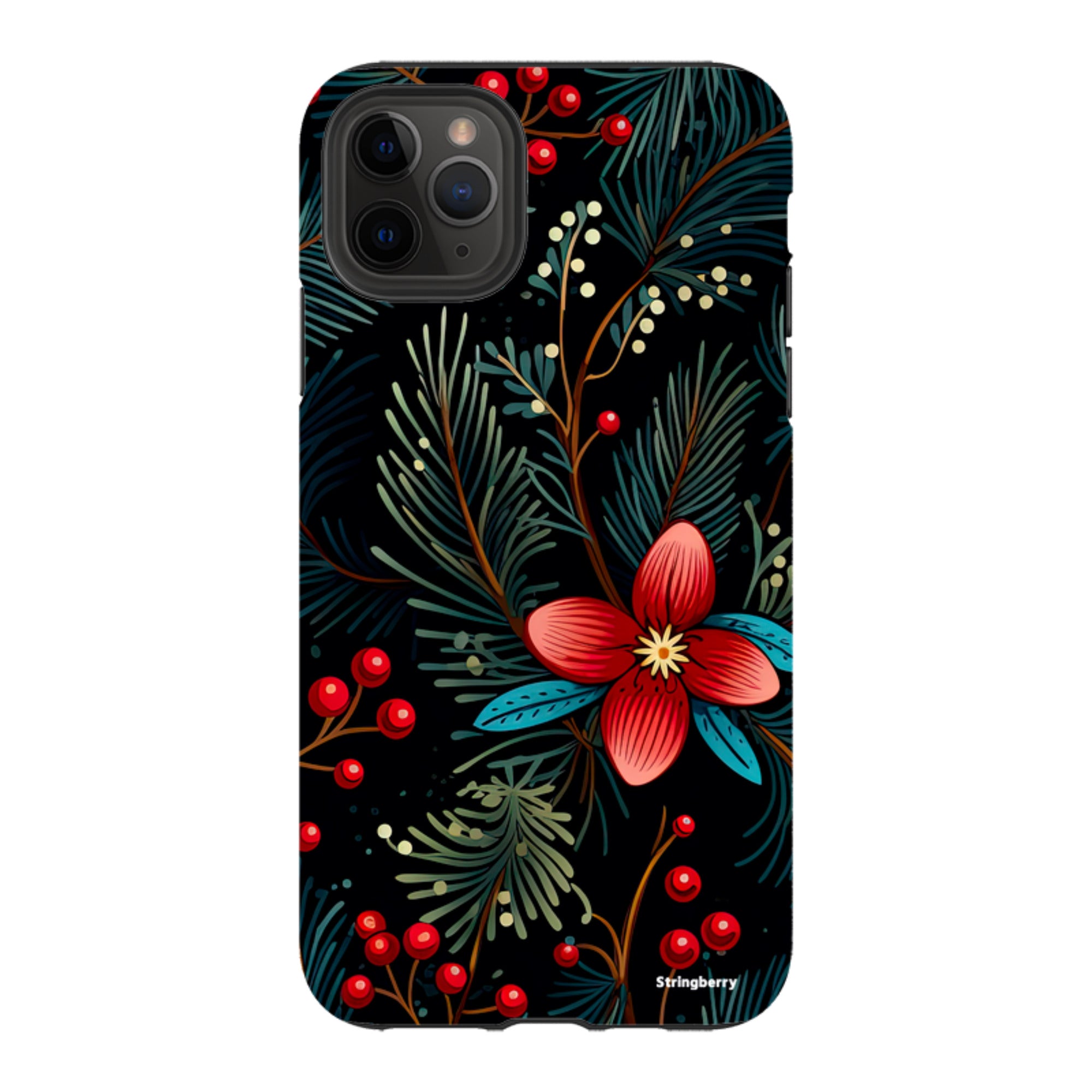 iPhone Tough Case - Red Berries