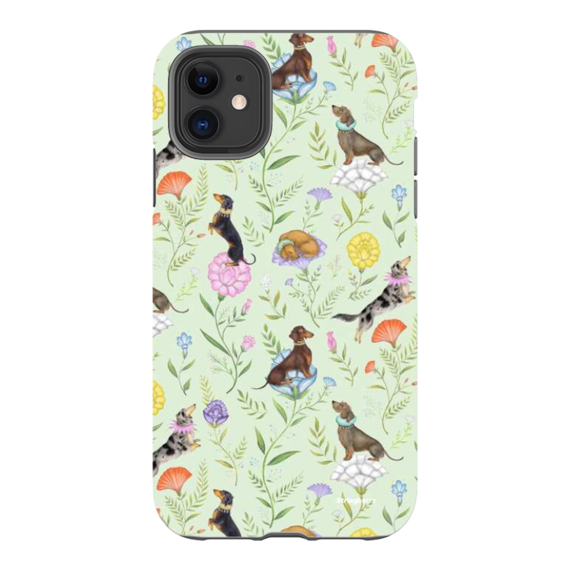 iPhone Tough Case - Doxy Day Afternoon Pistachio By Catherine Rowe