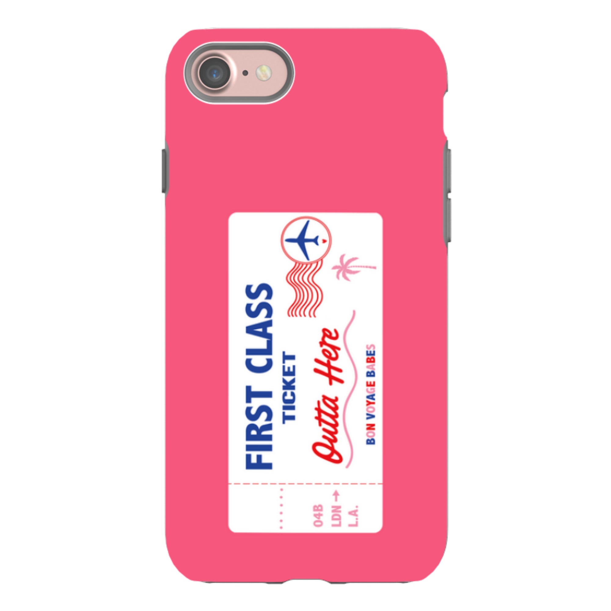 iPhone Tough Case - First Class Peach