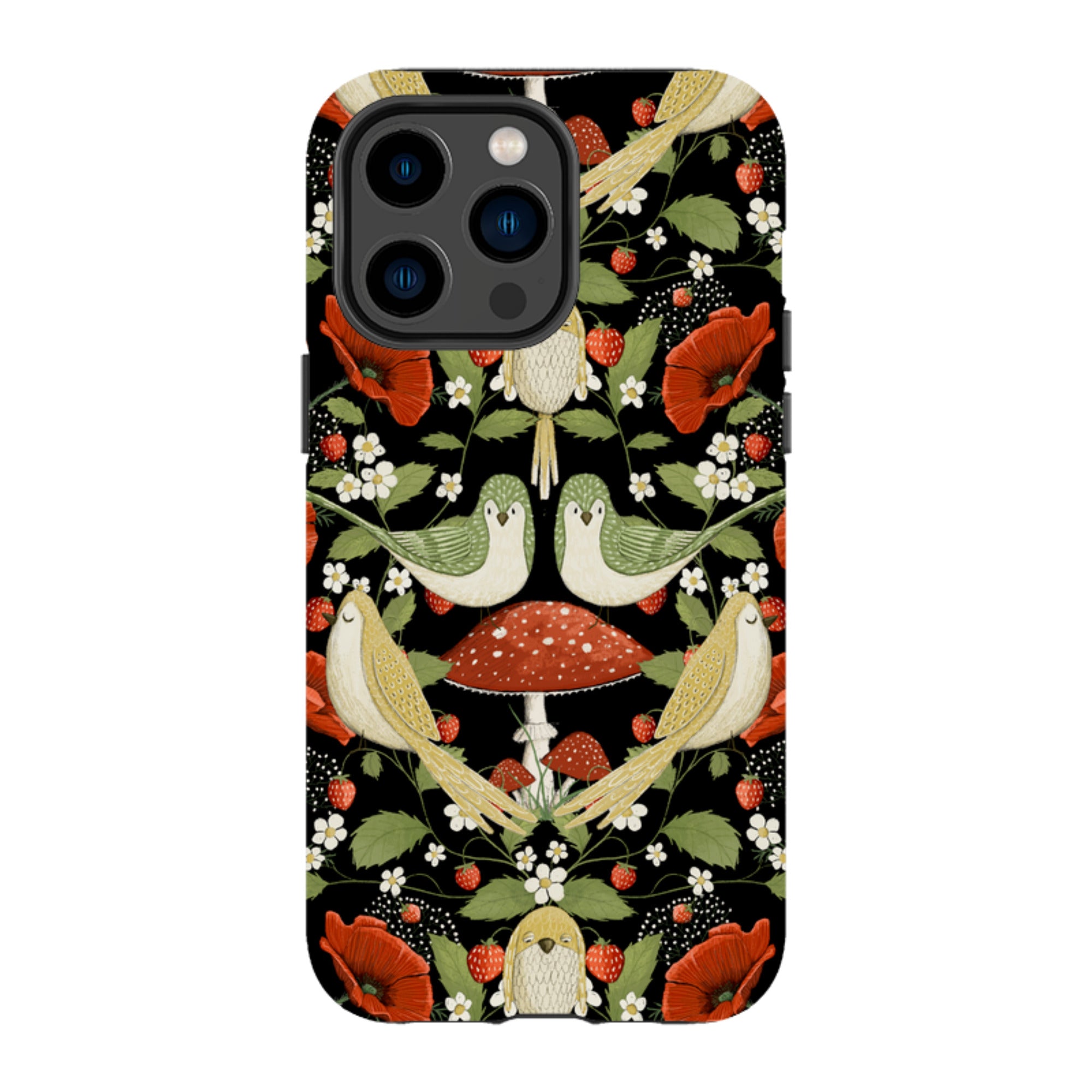 iPhone MagSafe Tough Case - Red Poppies By Maja Lindberg