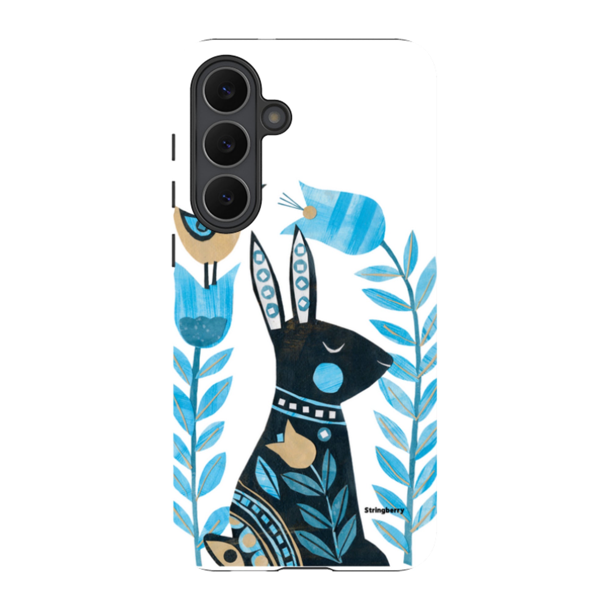 Samsung Tough Case - Folk Rabbit By Tracey English