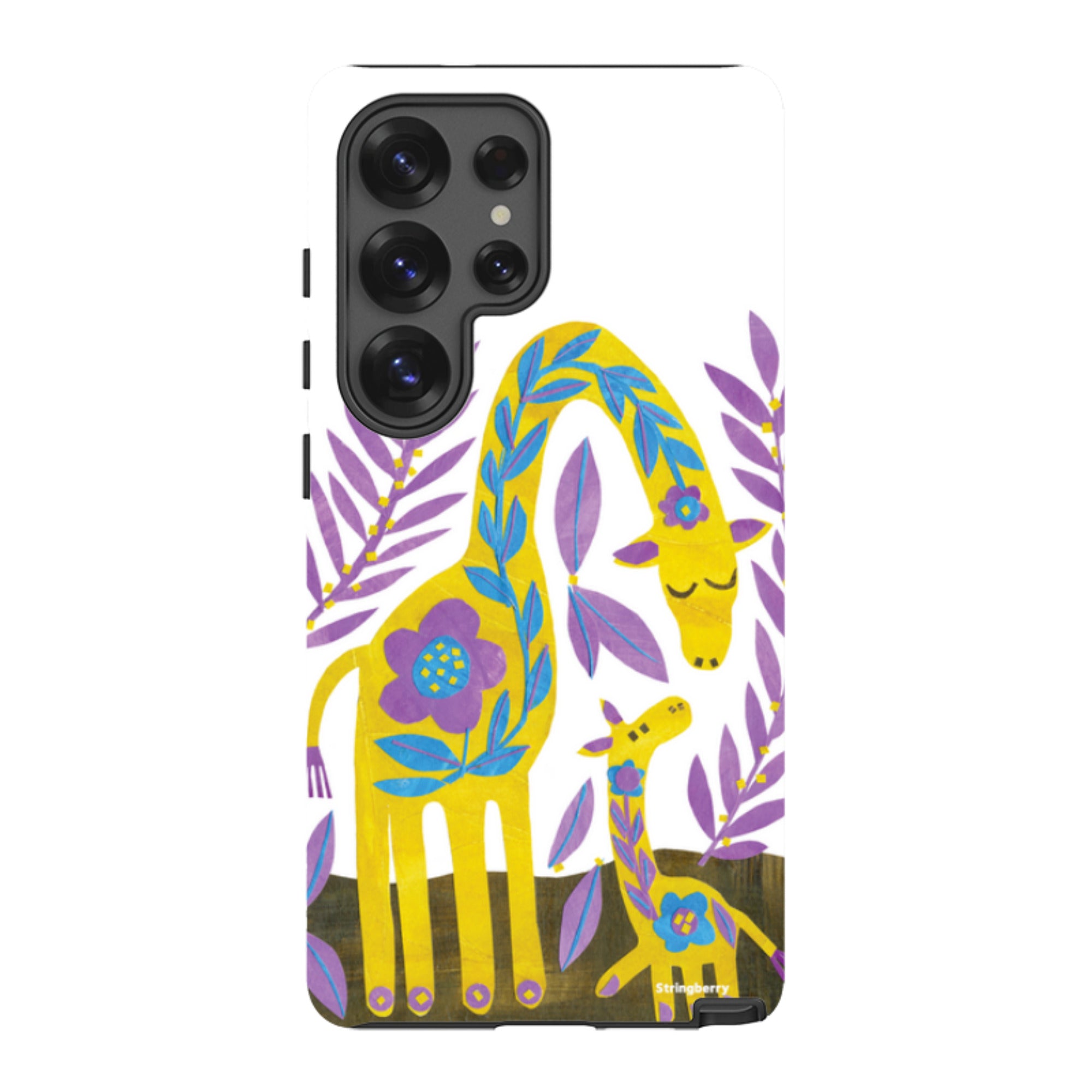 Samsung Tough Case - Folk Giraffes By Tracey English
