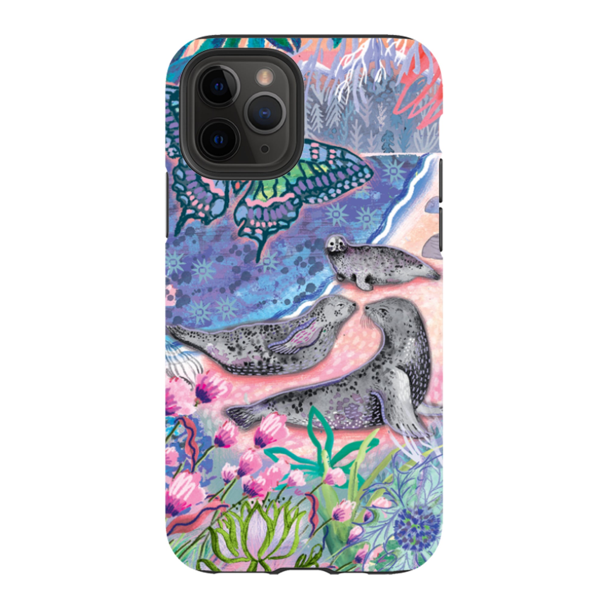 iPhone Case - Scenic Seals Of Norfolk By Emma Frances Grant