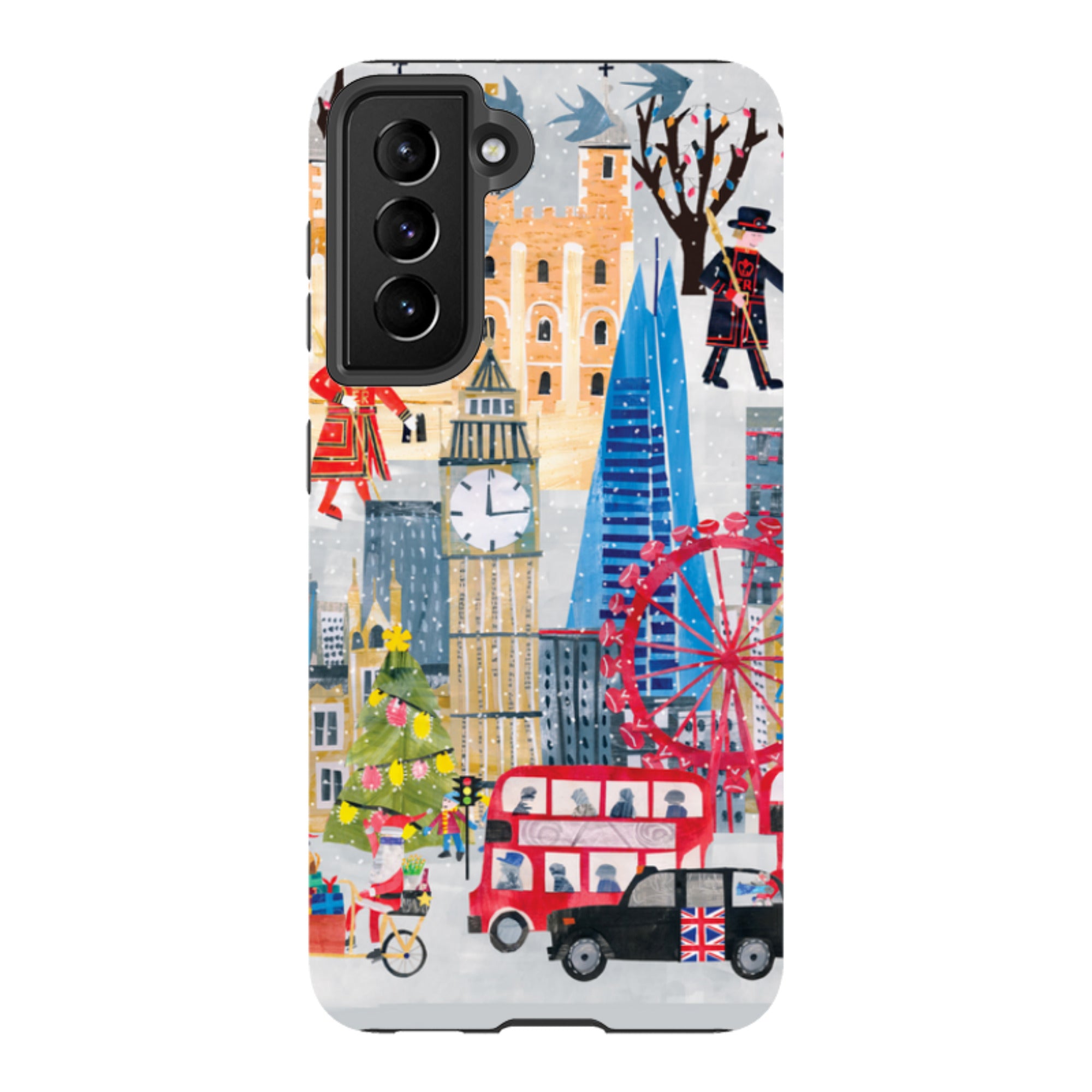 Samsung Tough Case - Christmas In London By Tracey English