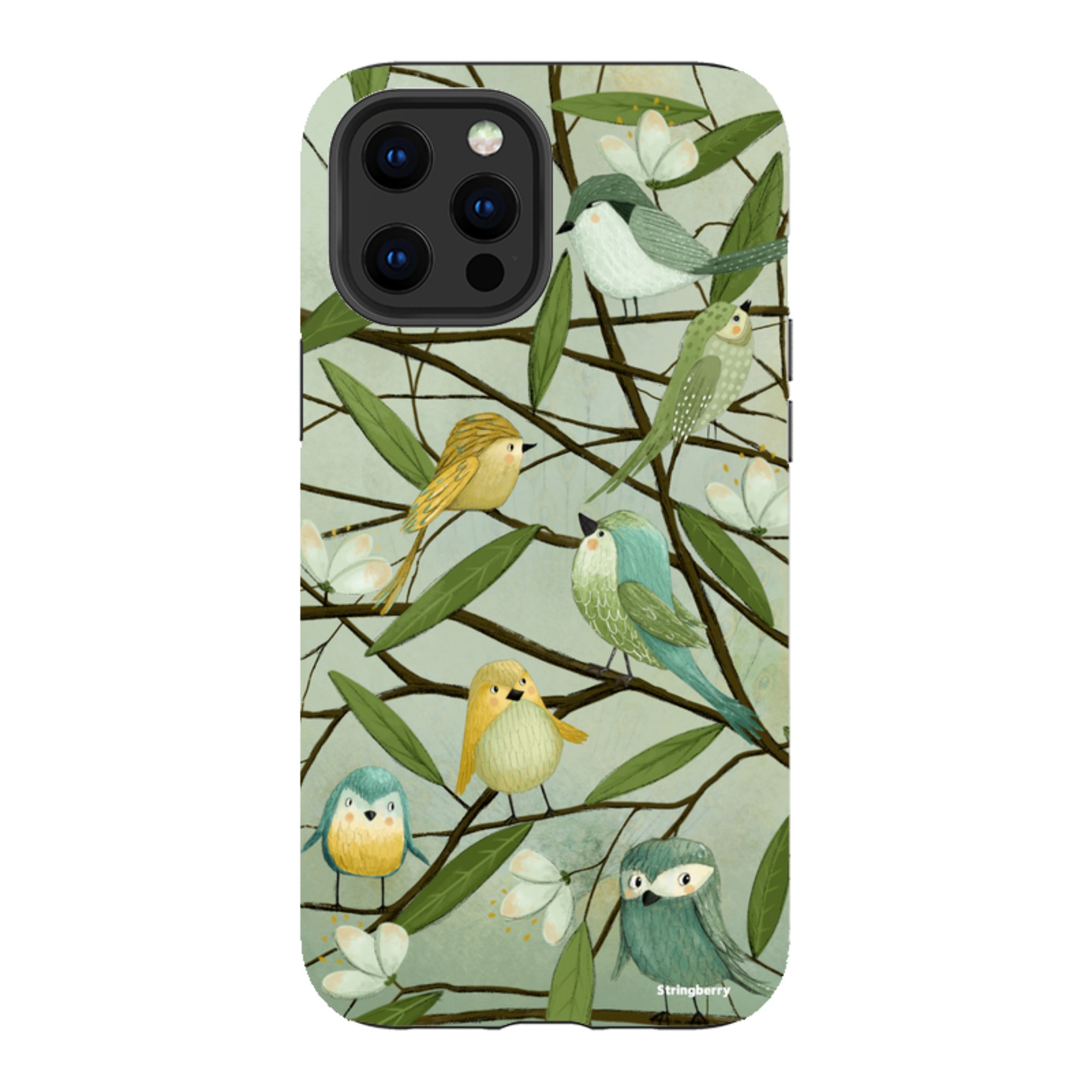 iPhone Tough Case - Birds By Maja Lindberg