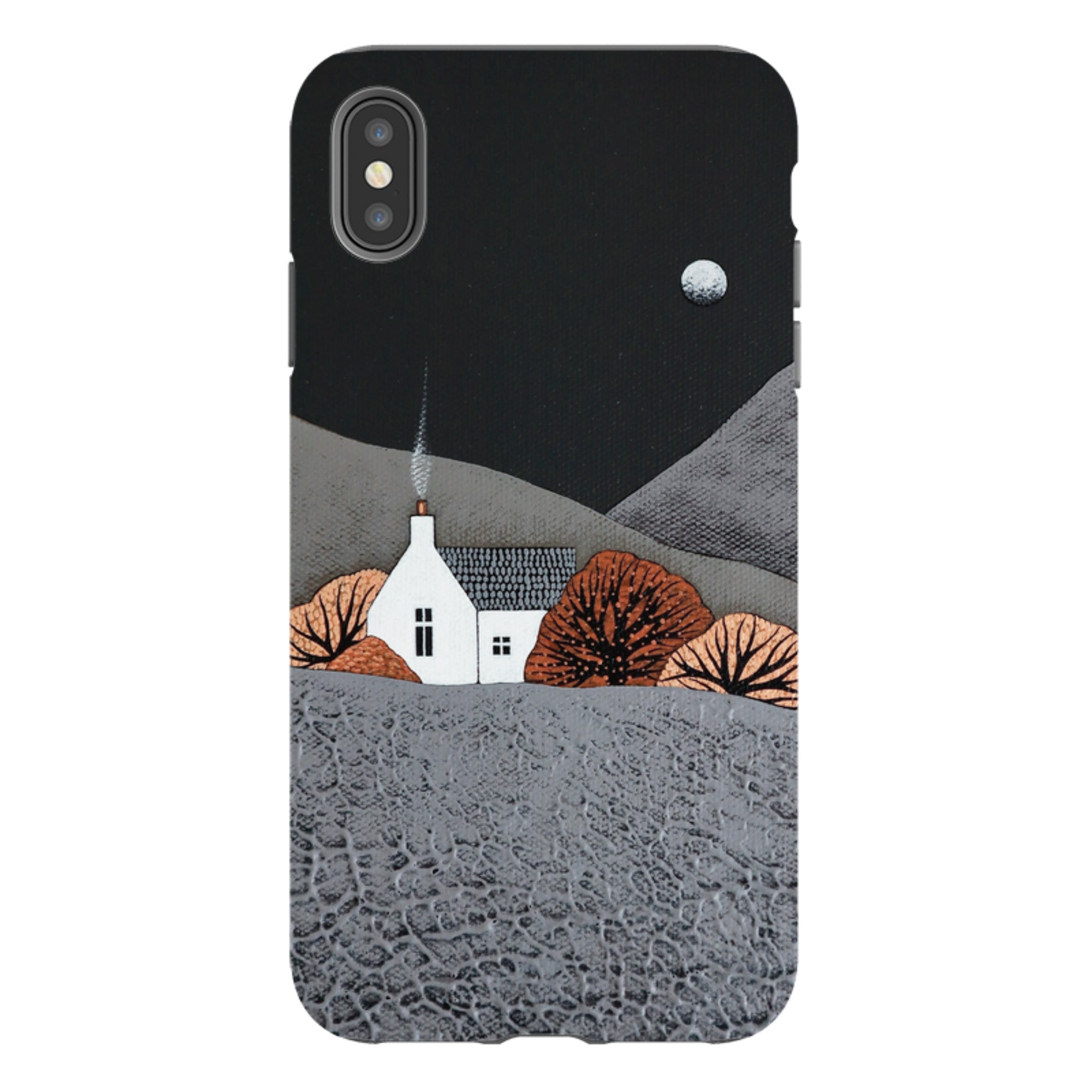 iPhone Tough Case - Last Embers Of The Bonfire By Natasha Newton