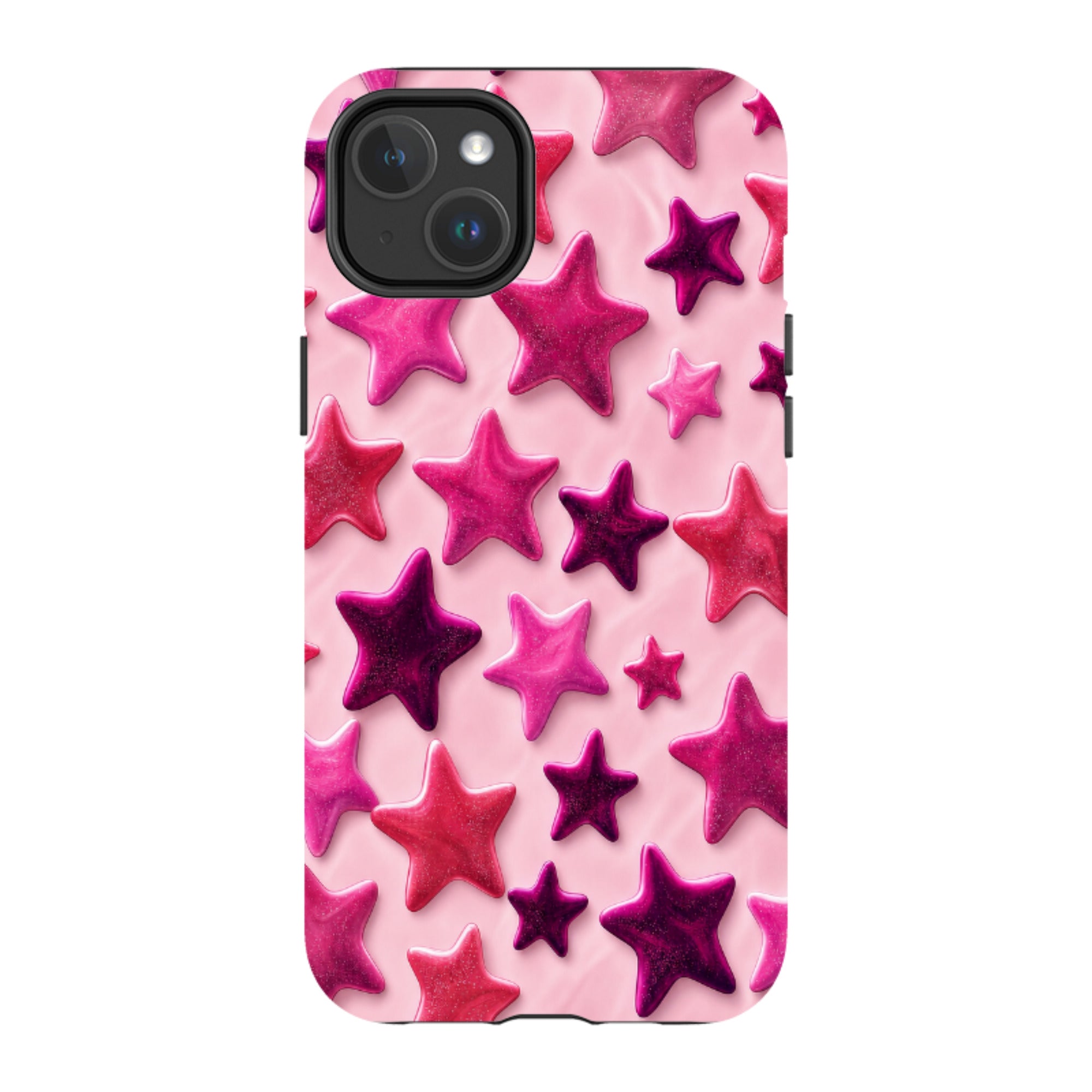 iPhone MagSafe Tough Case - Fuchsia Star