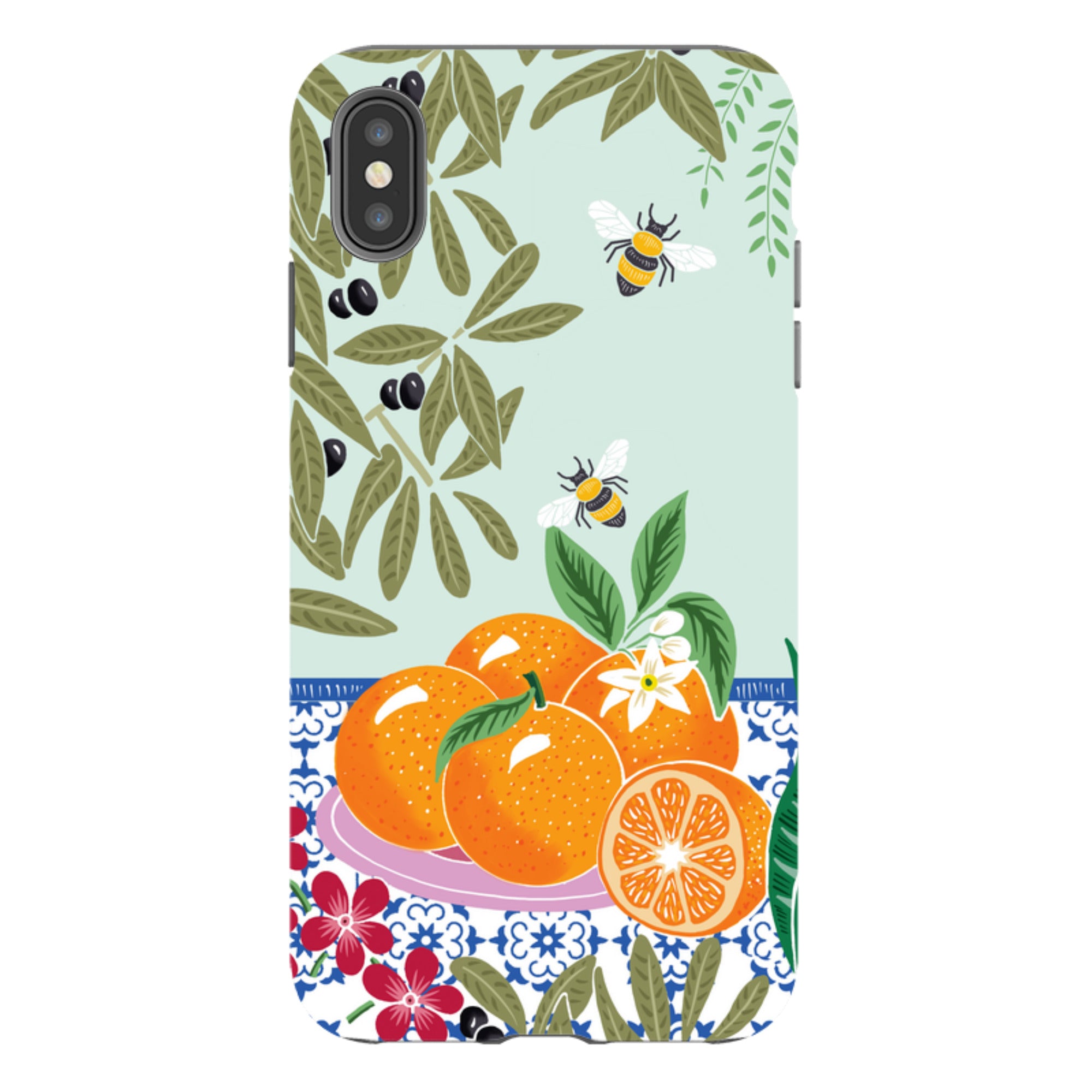 iPhone Tough Case - Oranges By Kate Heiss