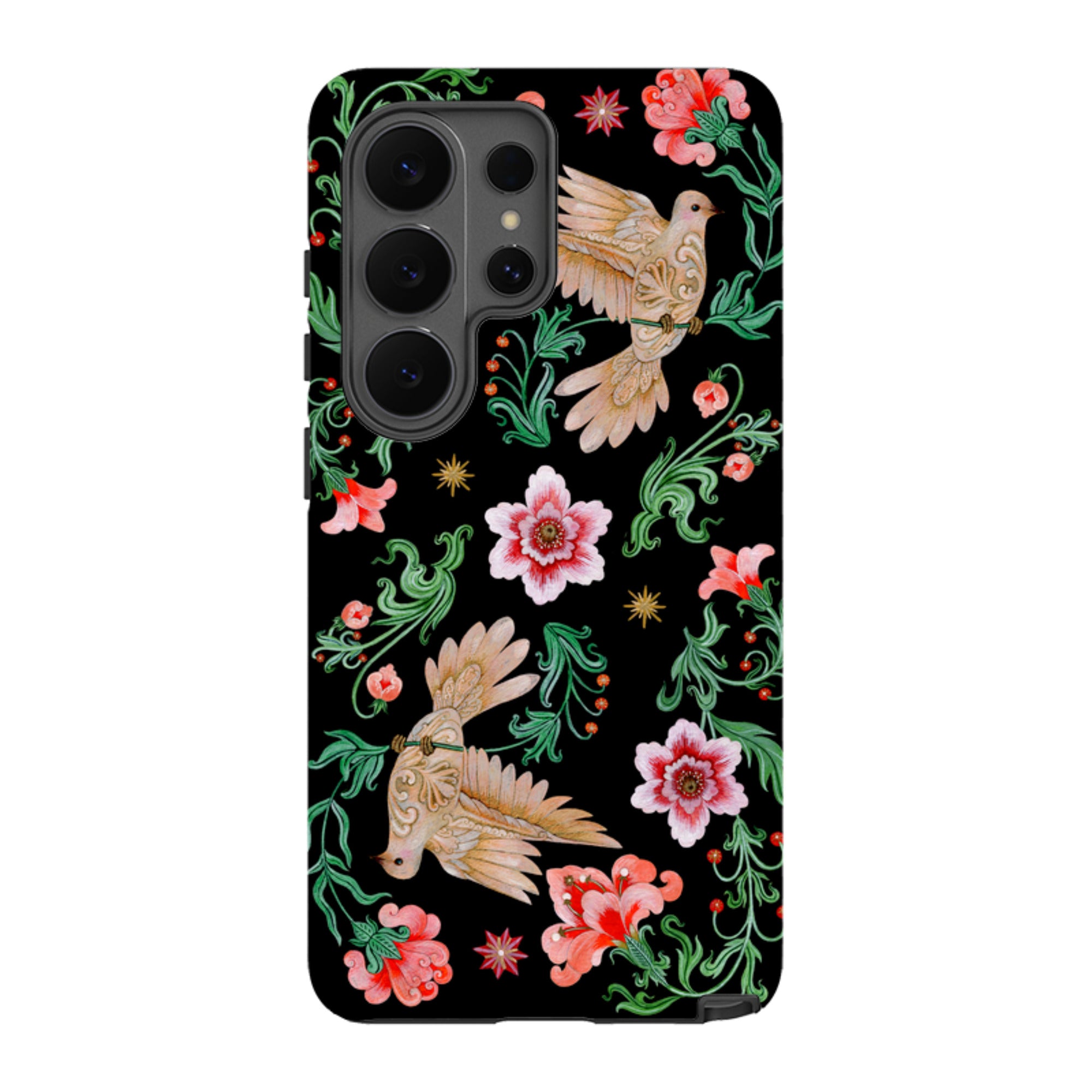 Samsung Tough  Case - Two Turtle Doves By Maria Matos
