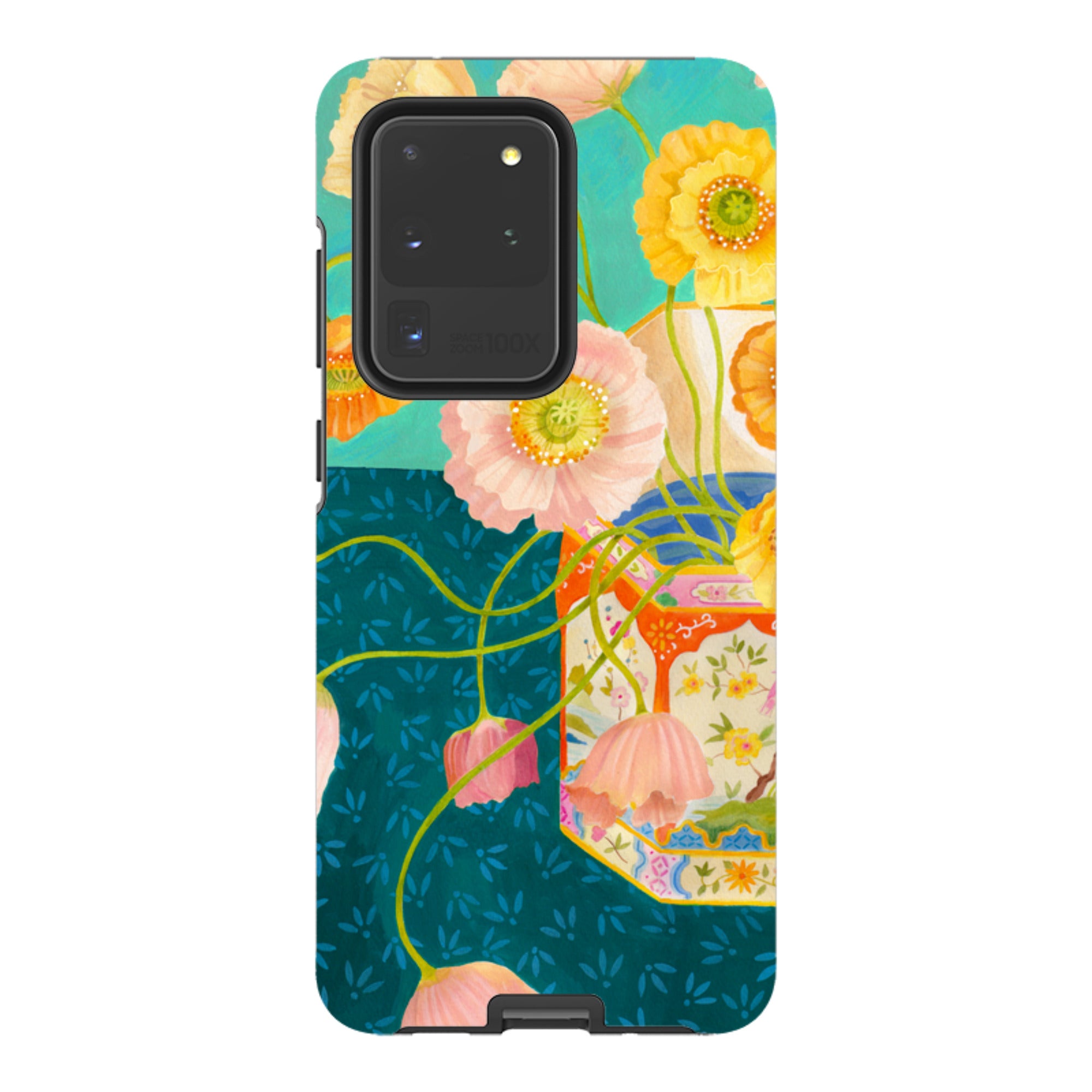 Samsung Tough Case - Poppies By Bex Parkin