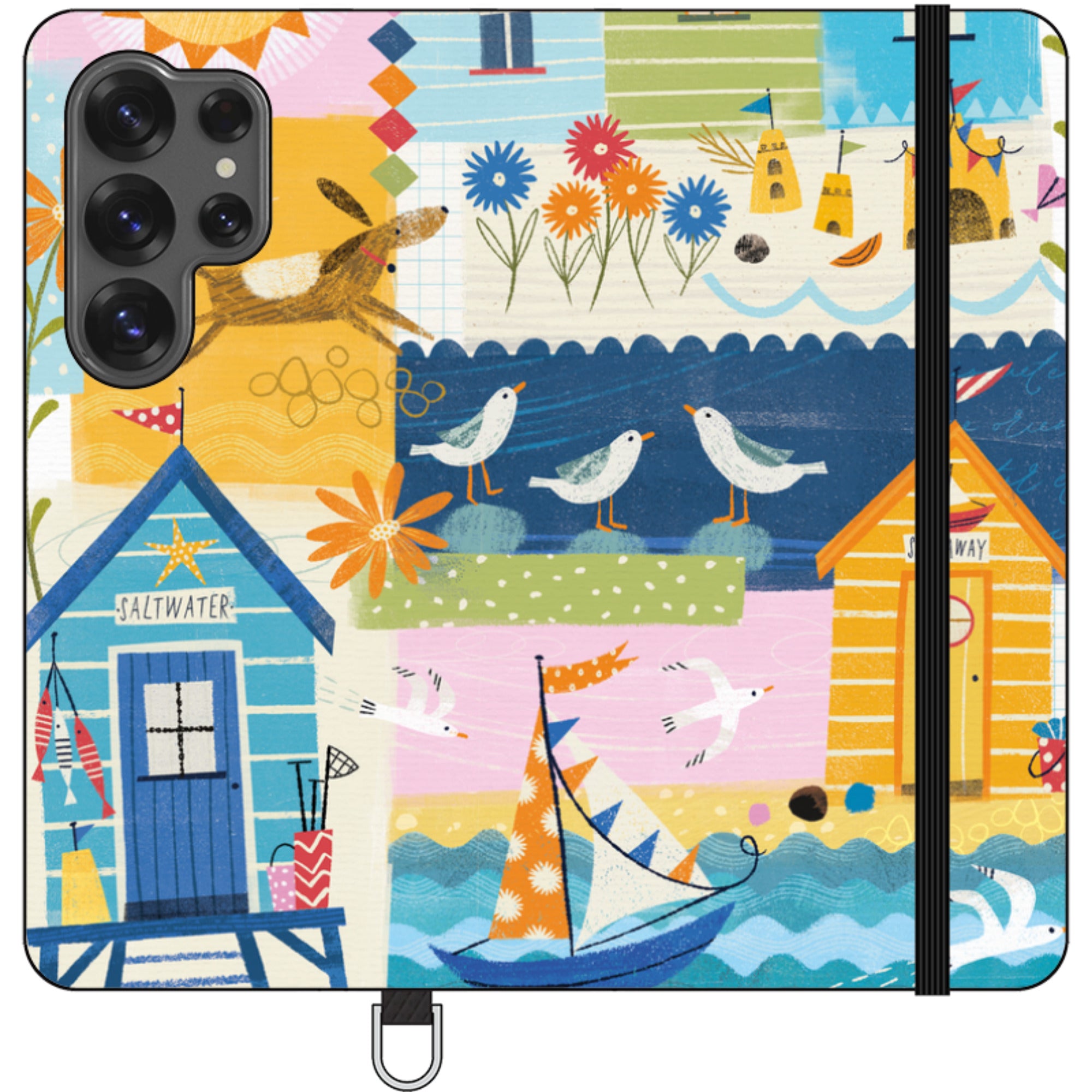 Sunny Days Wallet Case By Ali Brookes
