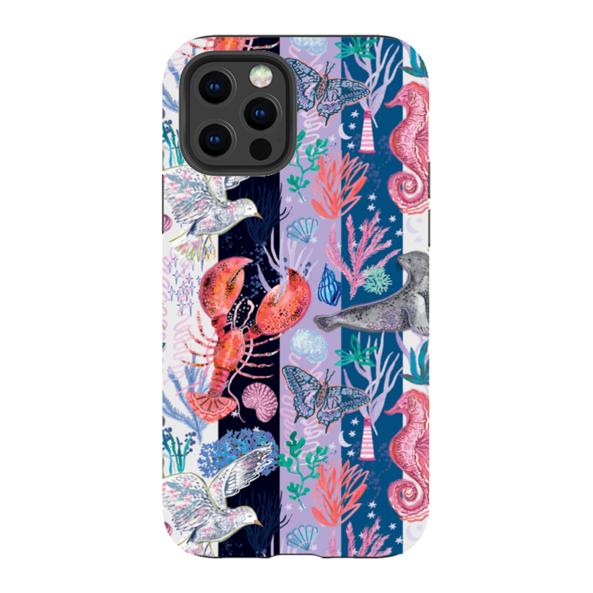iPhone Case - Coastal Calling Stripe II By Emma Frances Grant
