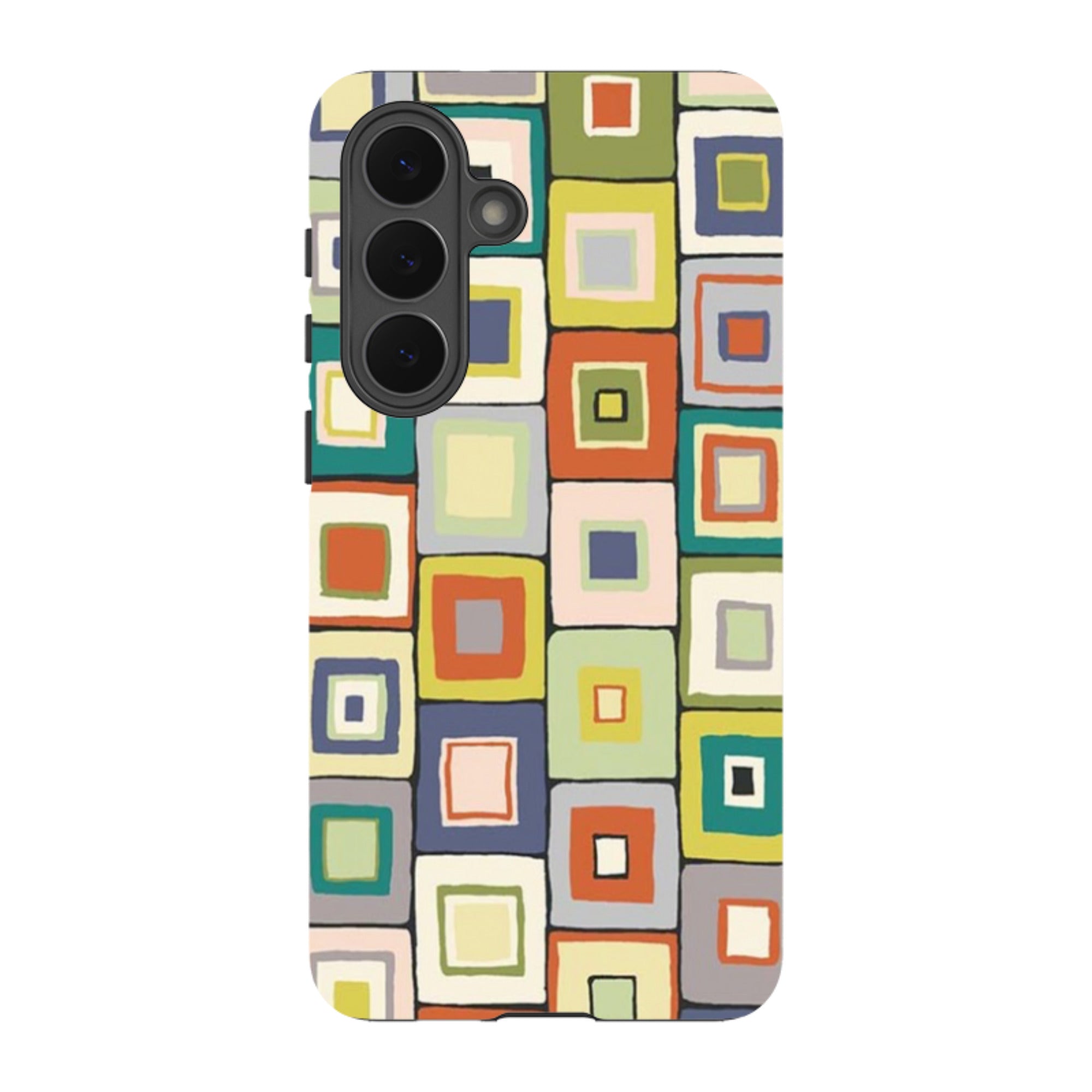 Samsung Tough Case - Atelier Blanket Squares Urbane By Sarah Campbell