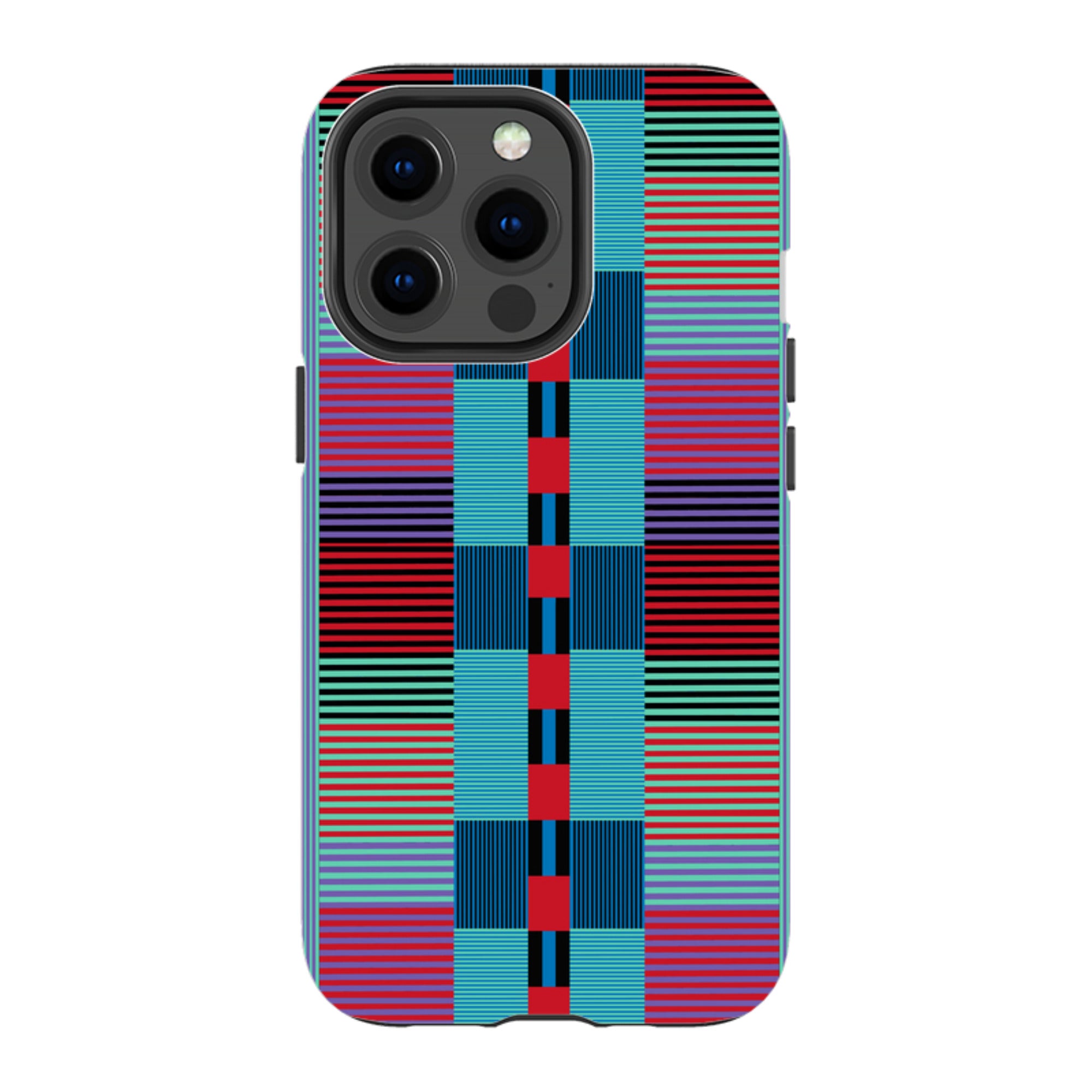 iPhone Tough Case - Indian Stripe By Cressida Bell