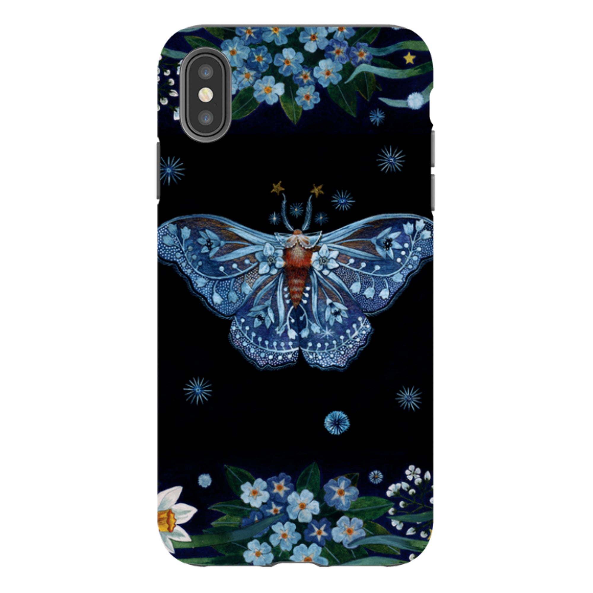 iPhone Tough Case - Night Moth By Maria Matos