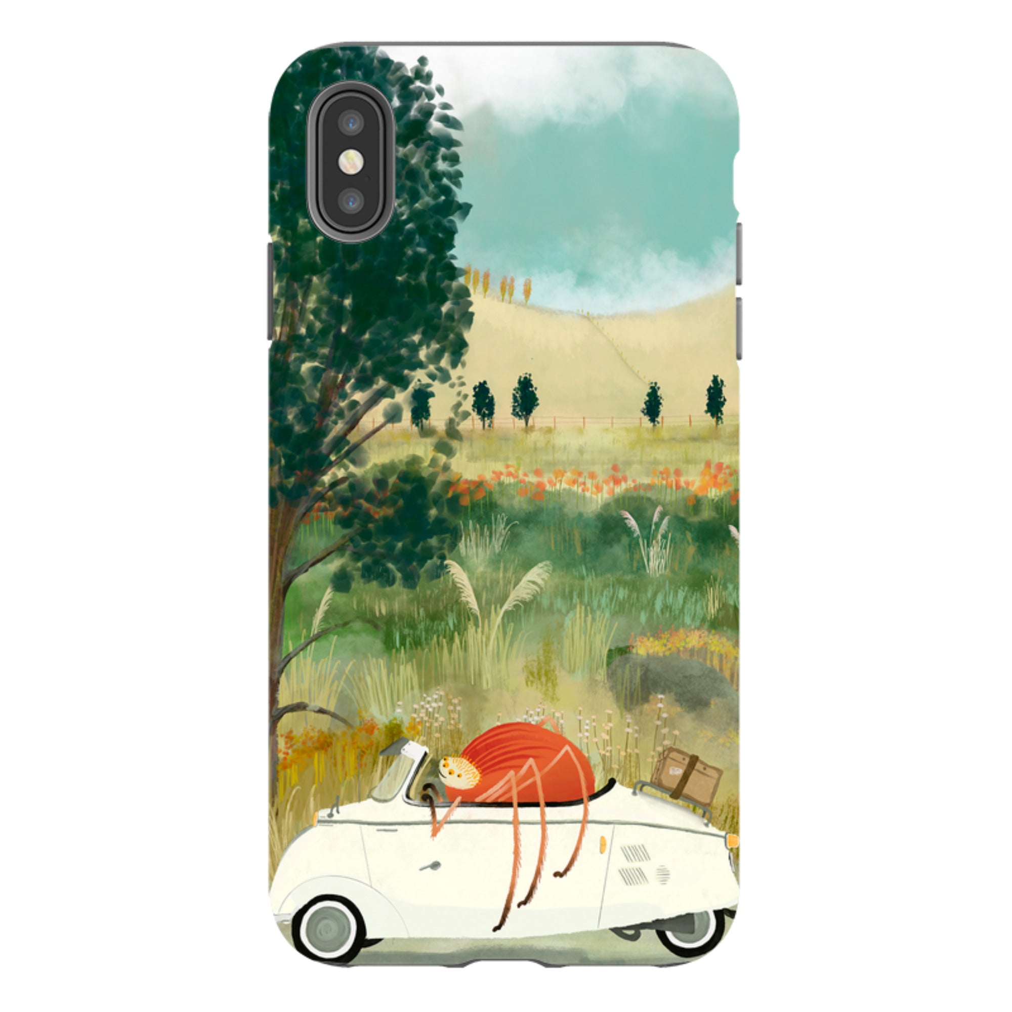 iPhone Tough Case - Happy Travels By Katherine Quinn