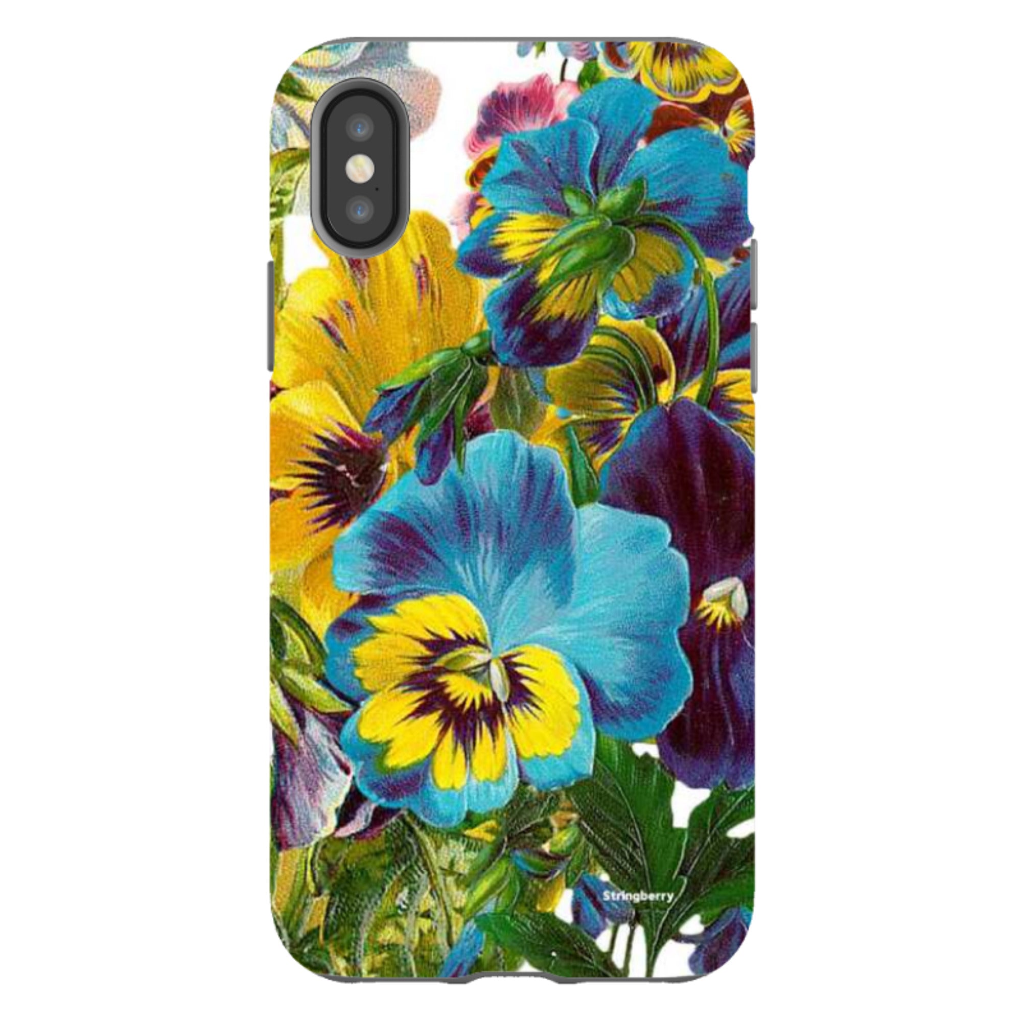 iPhone Tough Case - Blue Garden