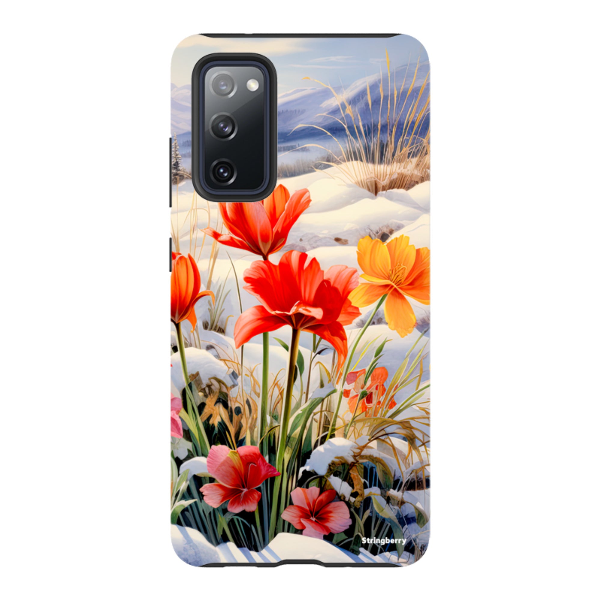 Samsung Tough Case - Winter Wild Flowers III