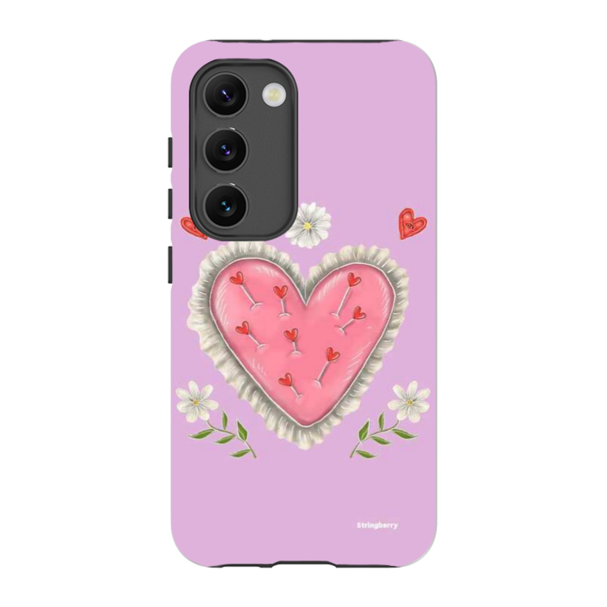 Samsung Tough Case - Heart Pin Cushion By Catherine Rowe