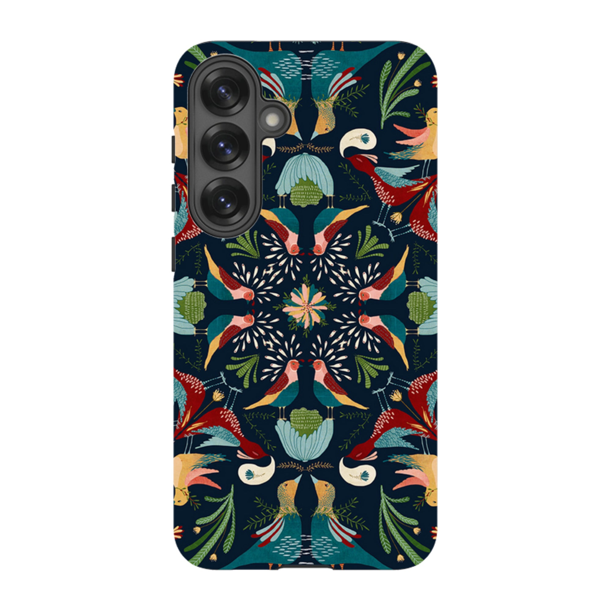 Samsung Tough Case - Navy Hanky By Katherine Quinn
