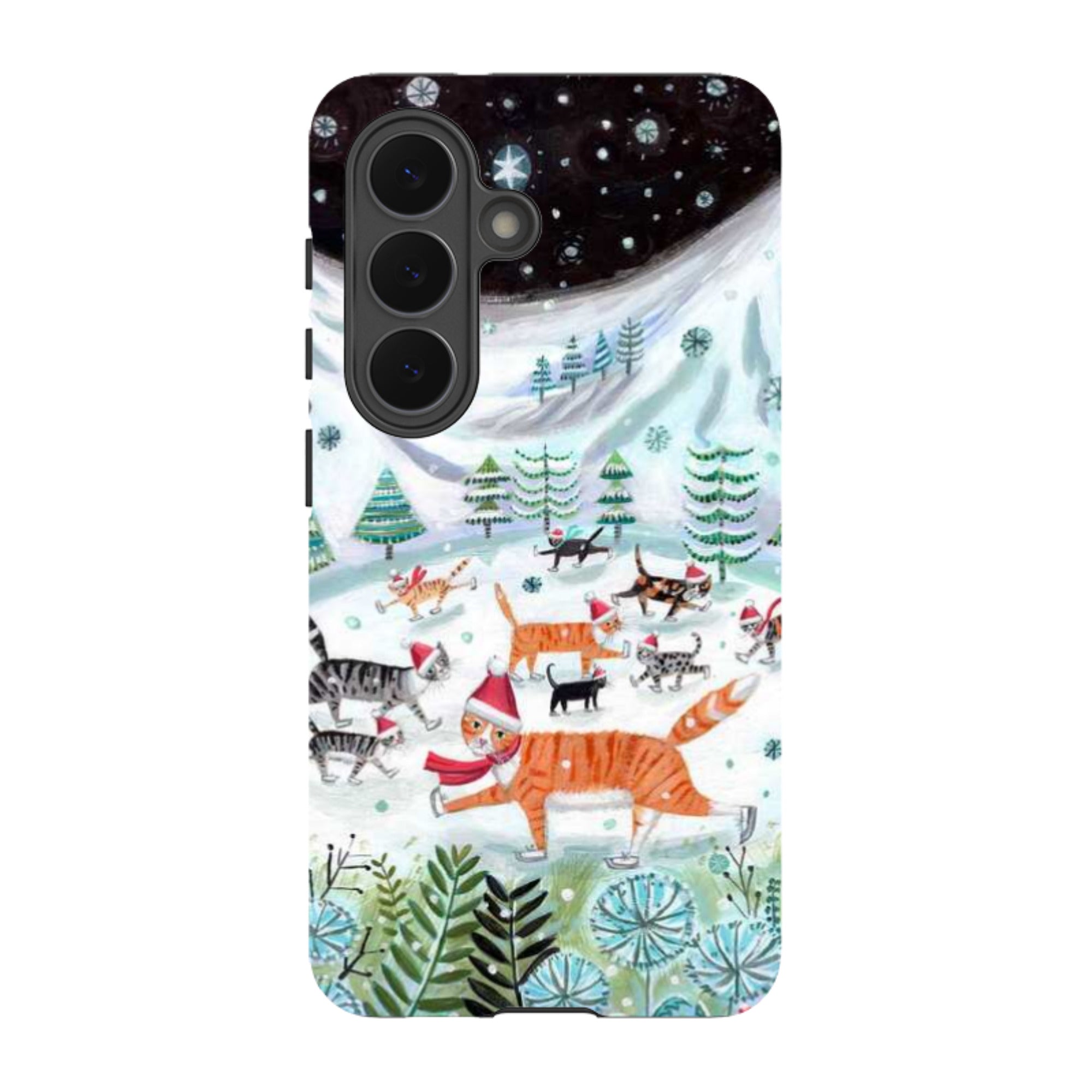Samsung Tough Case - Cats On Ice By Mary Stubberfield