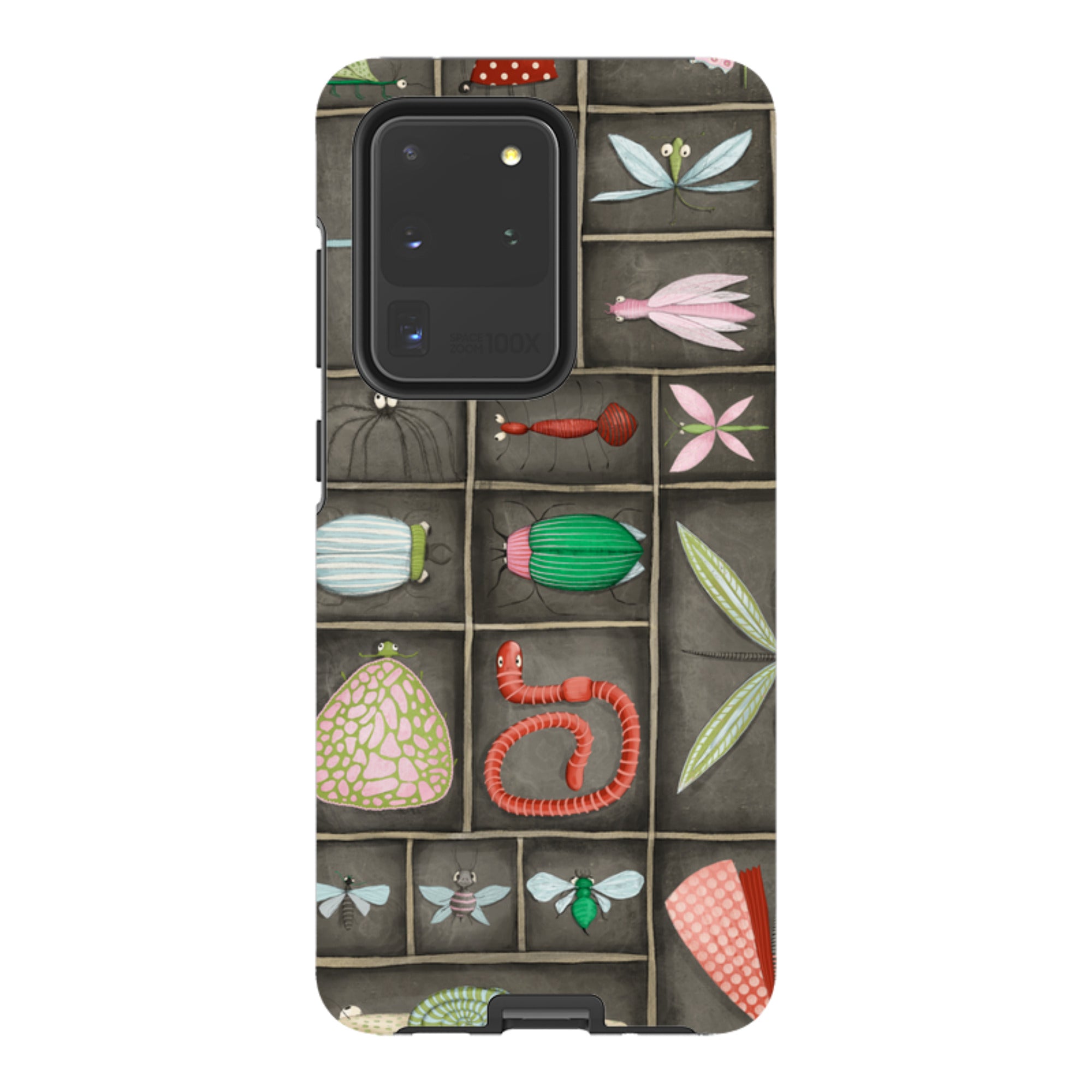 Samsung Tough Case - Cabinet Of Bugs By Maja Lindberg