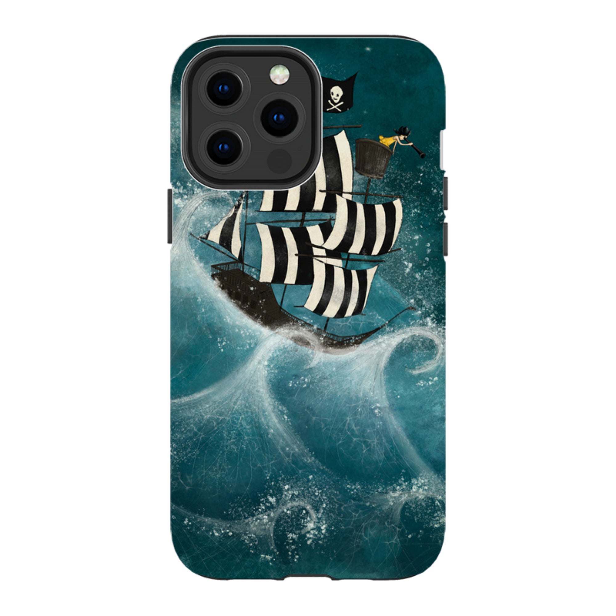 iPhone MagSafe Tough Case - Face The Storm By Maja Lindberg