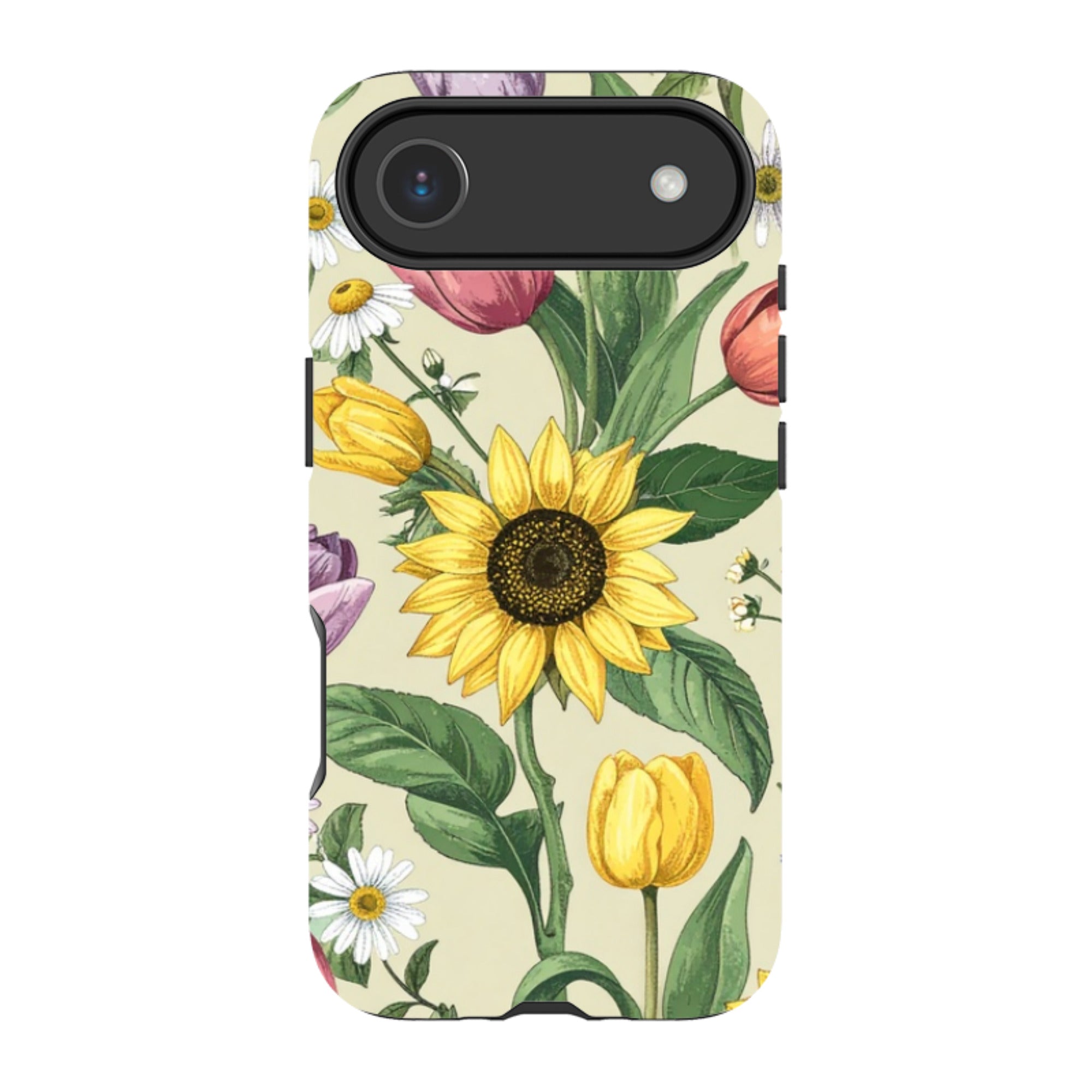 iPhone MagSafe Tough Case - Pale Sunflowers