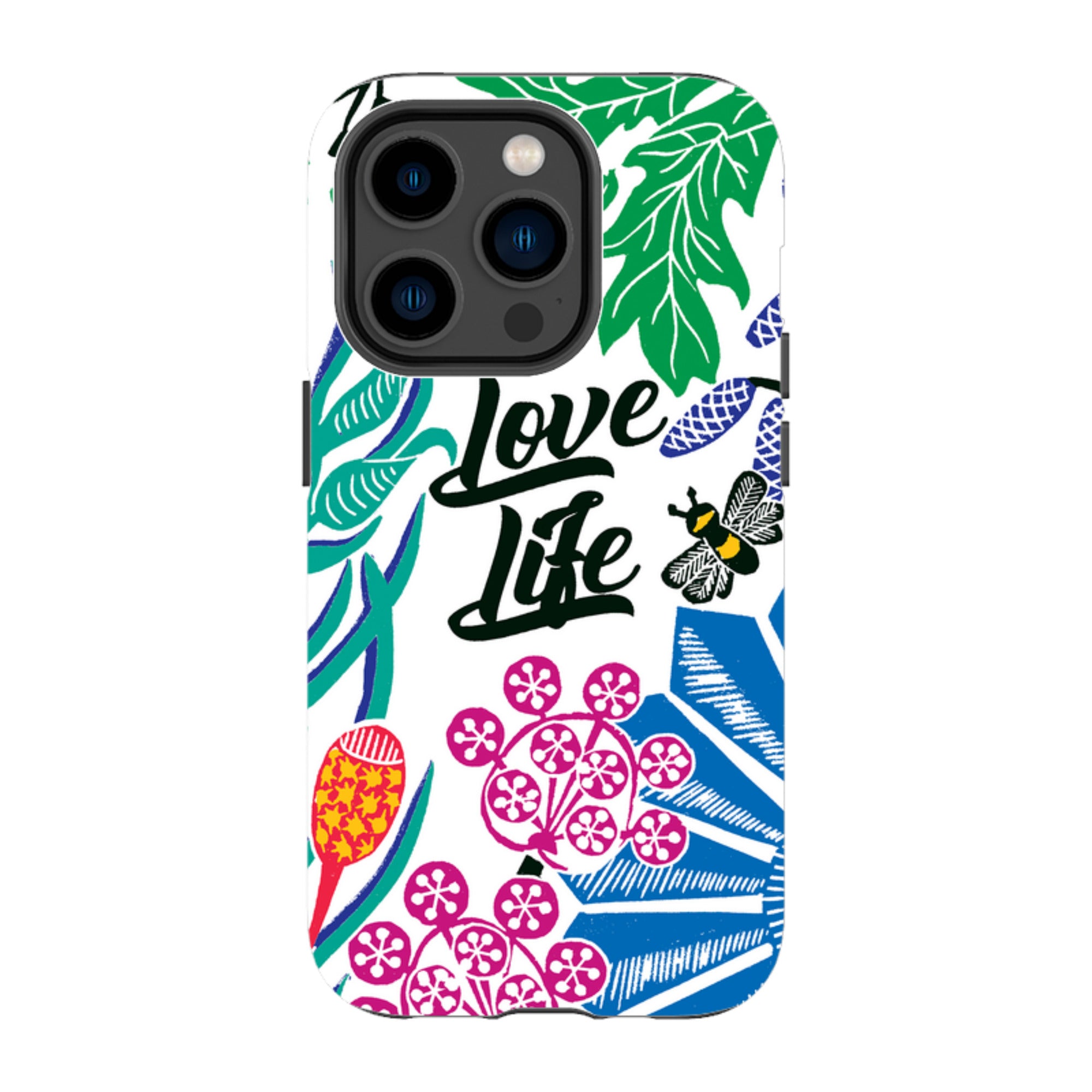 iPhone Tough Case - Love Life By Kate Heiss