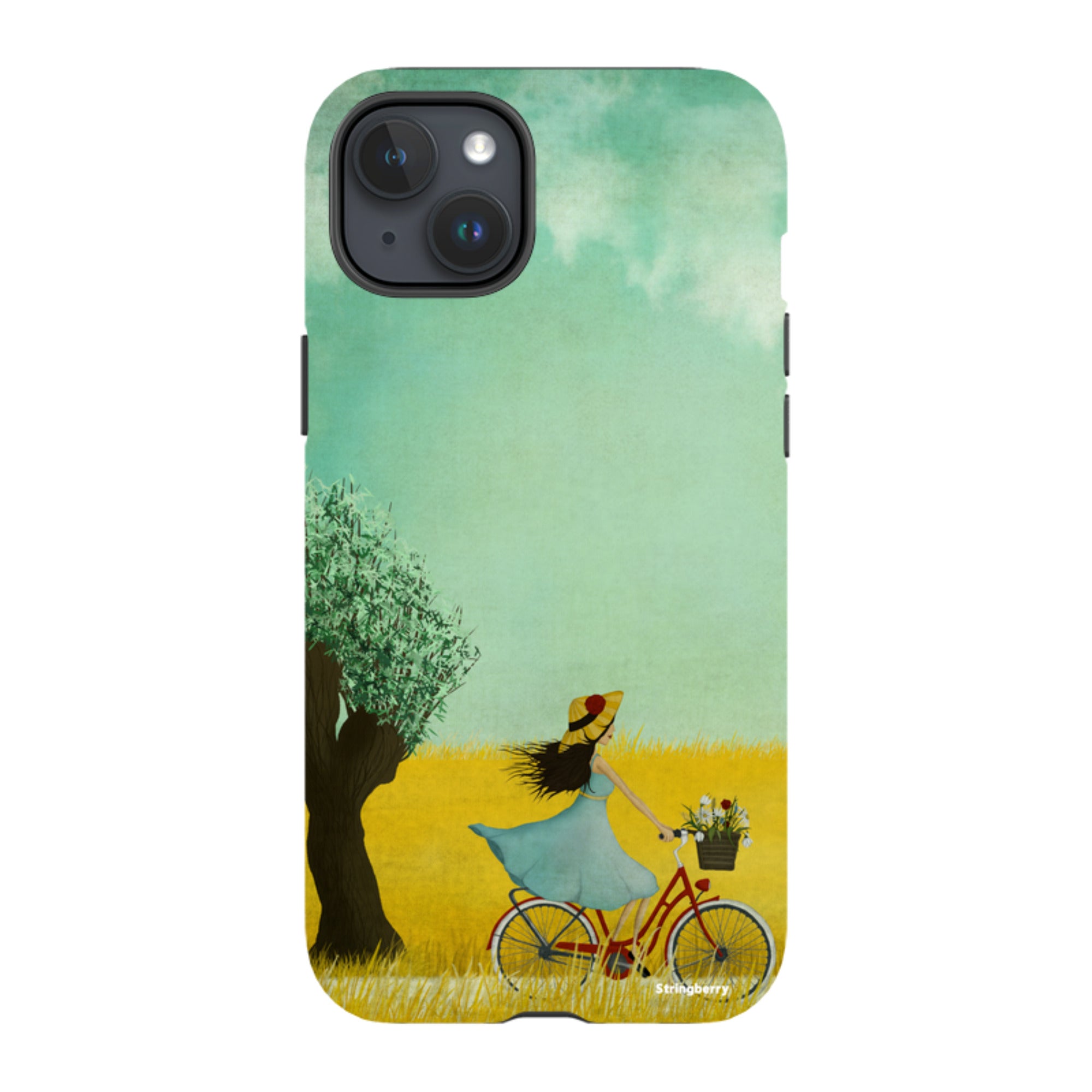 iPhone MagSafe Tough Case - Bike Ride By Maja Lindberg